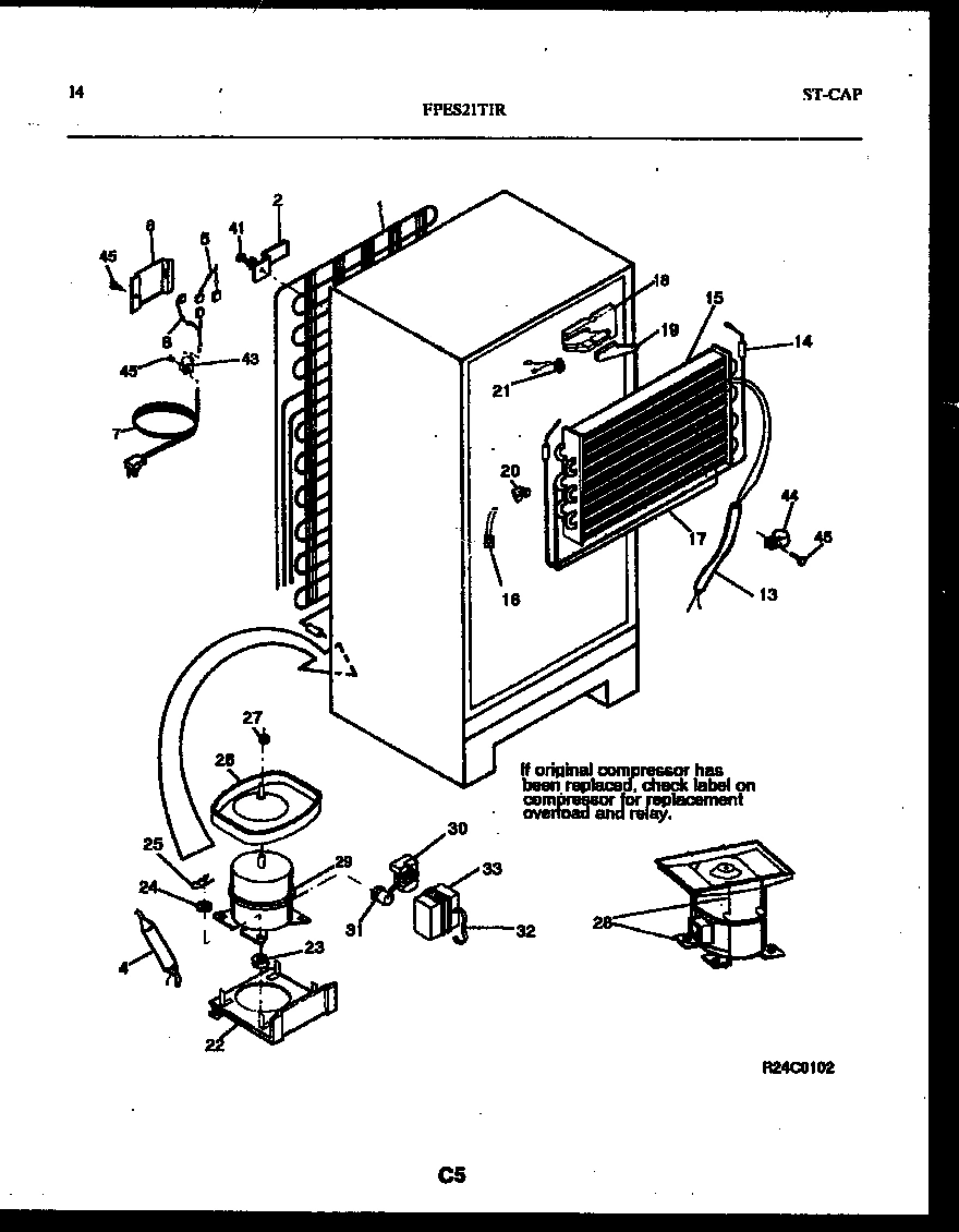 08 - SYSTEM AND AUTOMATIC DEFROST PARTS
