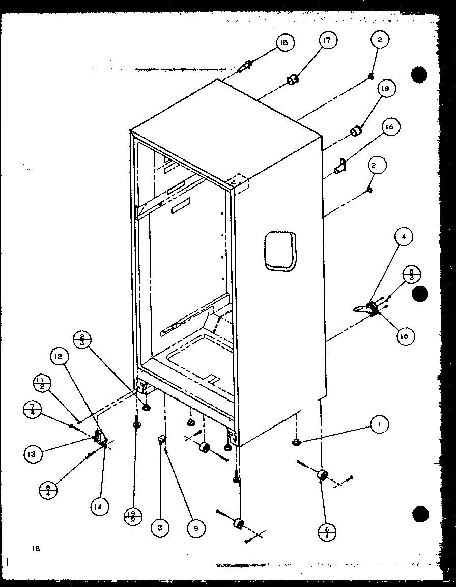 02 - CABINET BOTTOM AND BACK