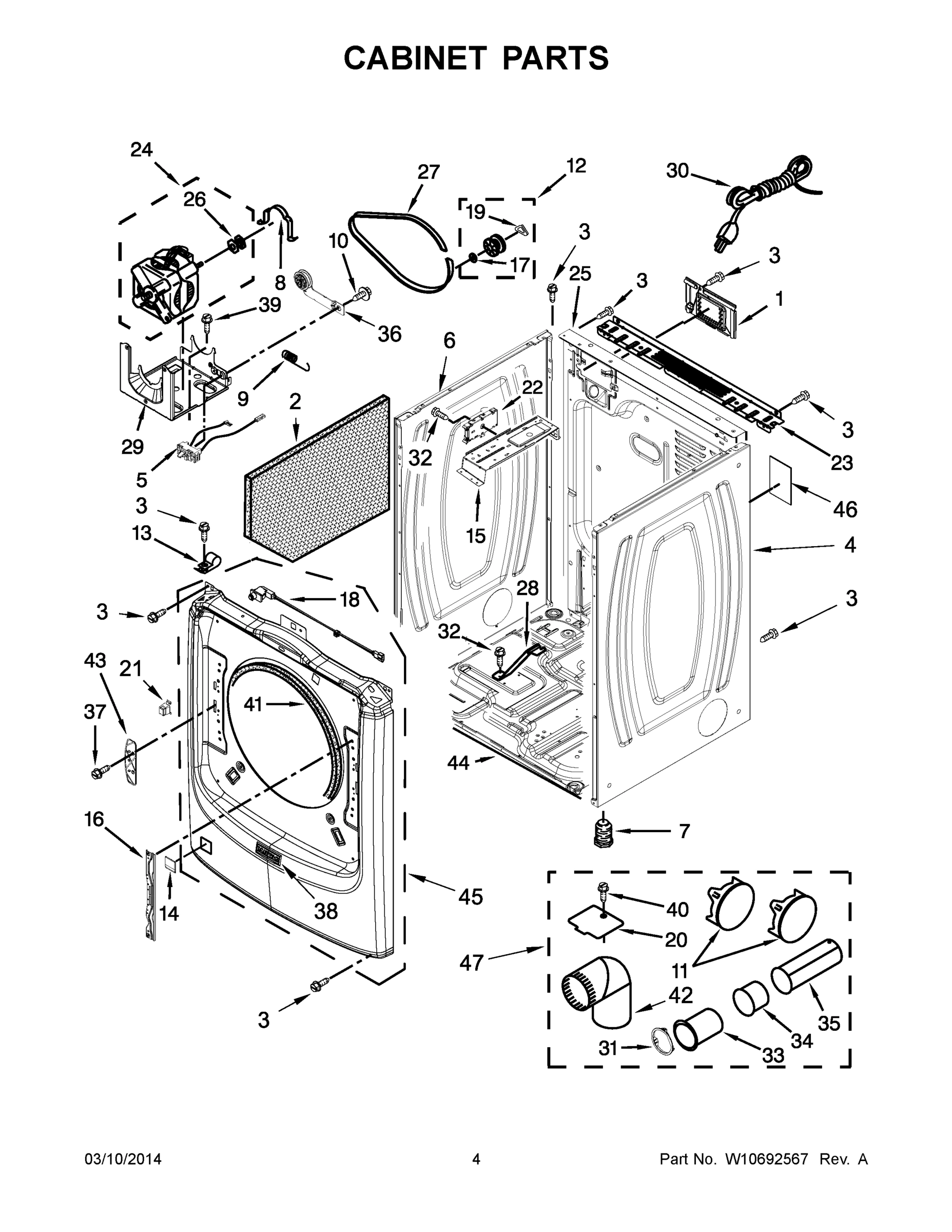 03 - CABINET PARTS