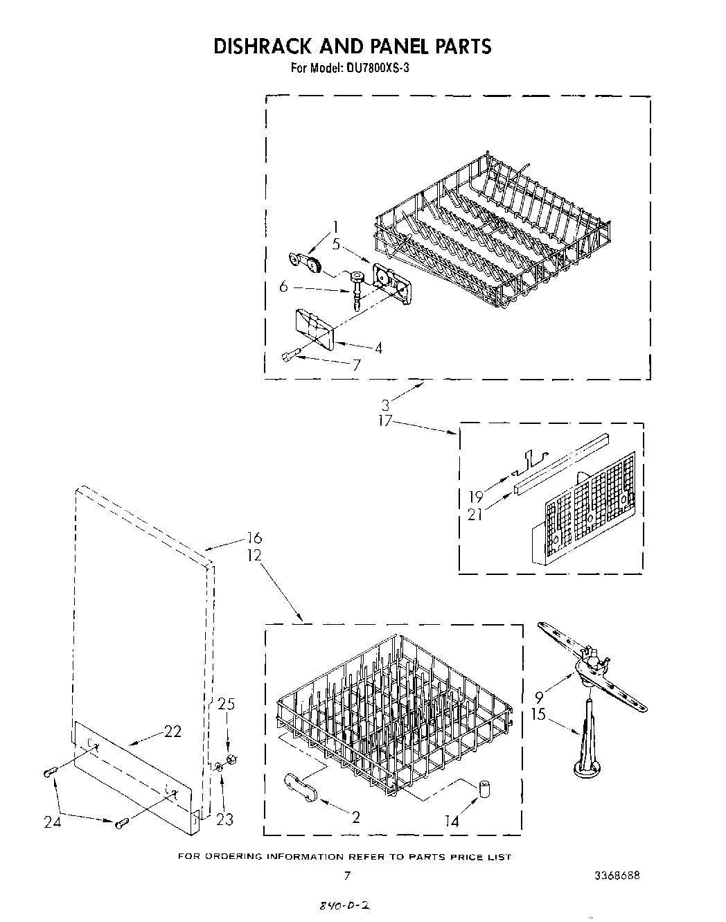 05 - DISHRACK AND PANEL
