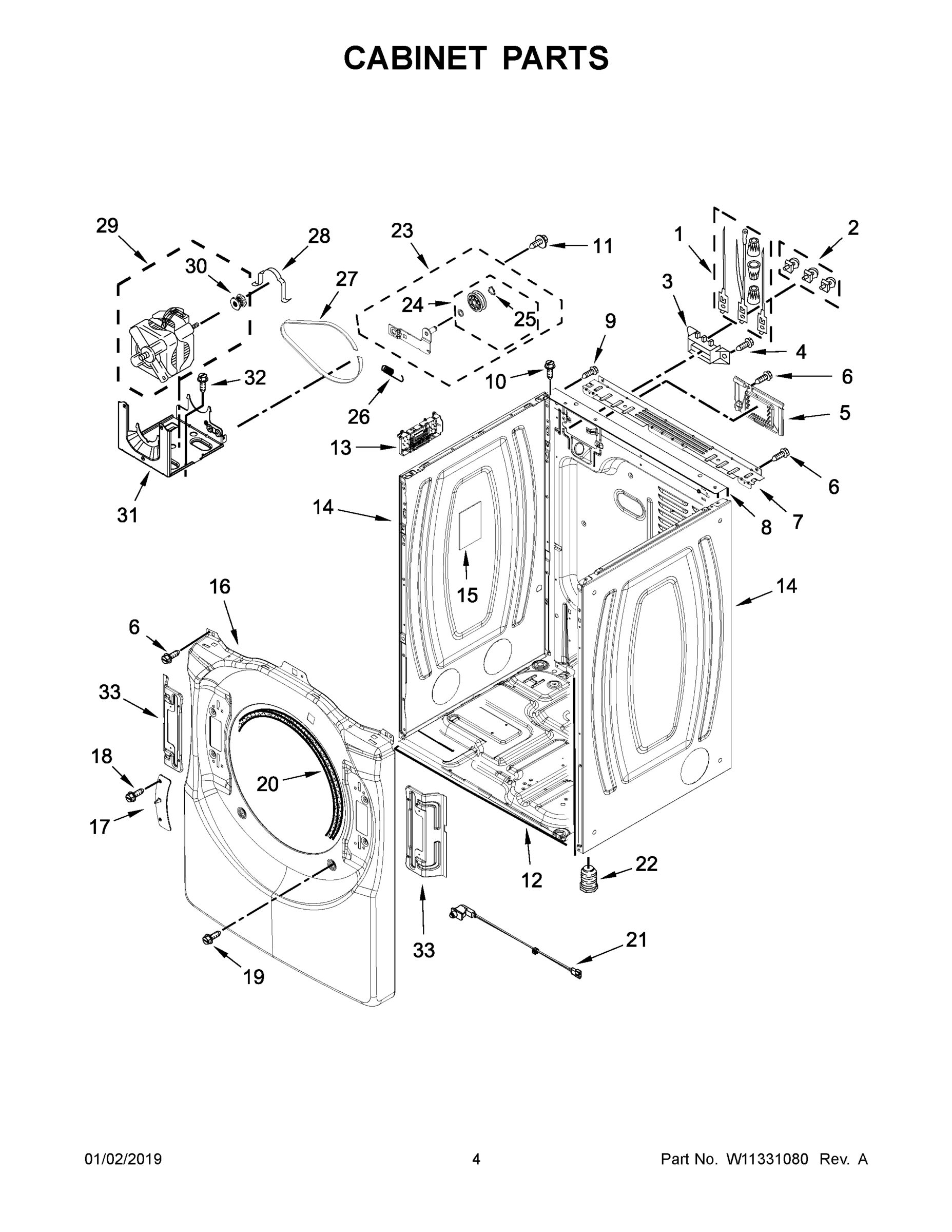 03 - CABINET PARTS