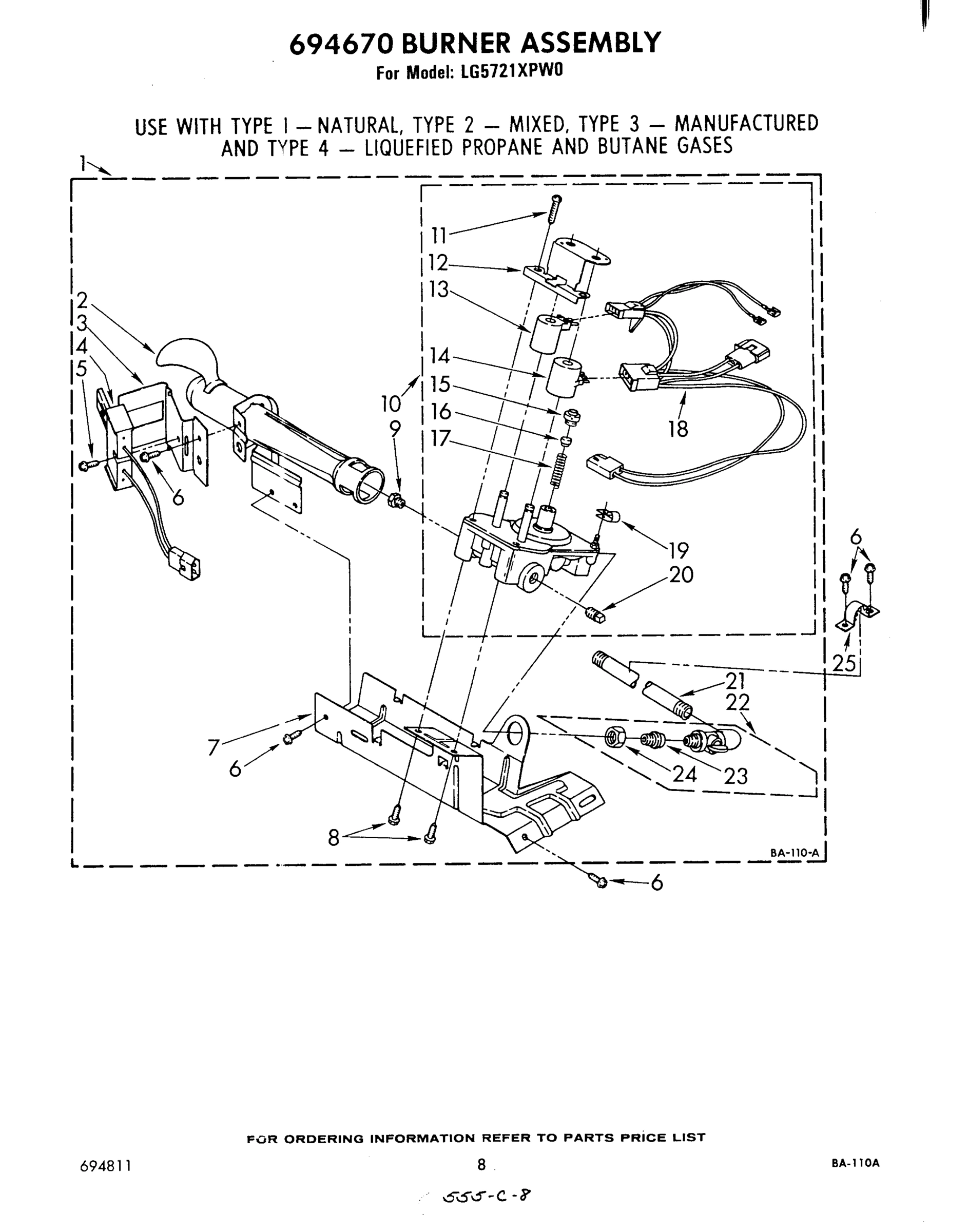 05 - 694670 BURNER
