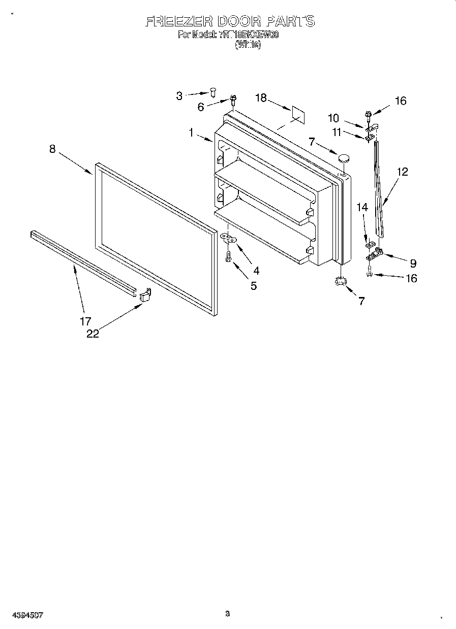 02 - FREEZER DOOR
