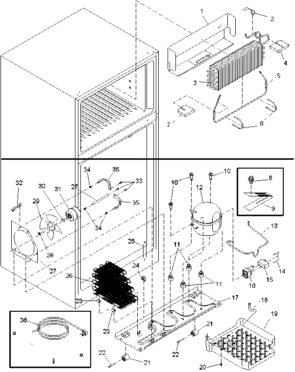 03 - EVAPORATOR AND MACHINE COMPARTMENT