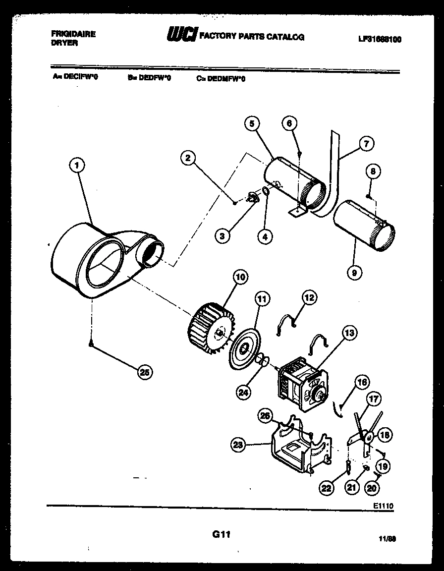 05 - MOTOR AND BLOWER PARTS