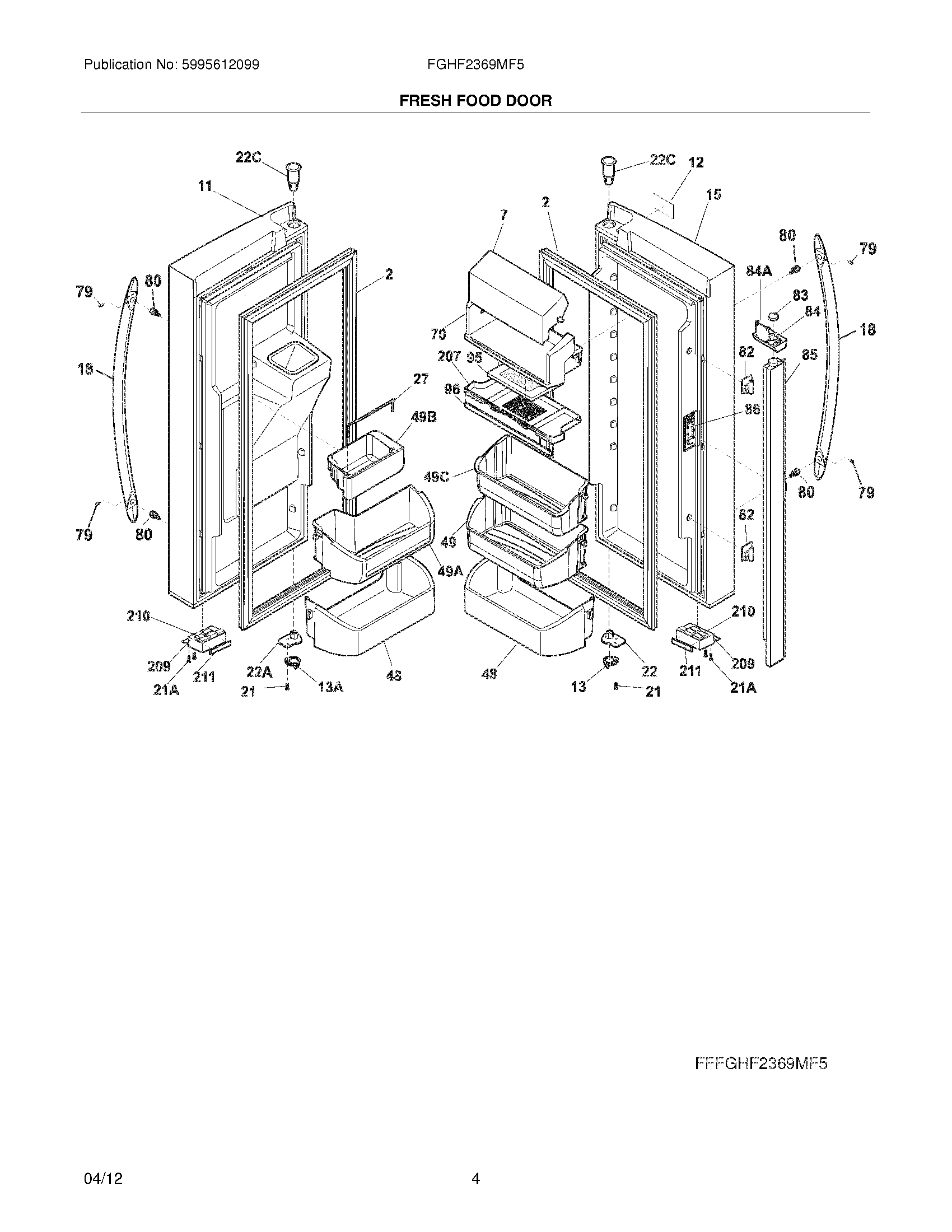 05 - FRESH FOOD DOOR