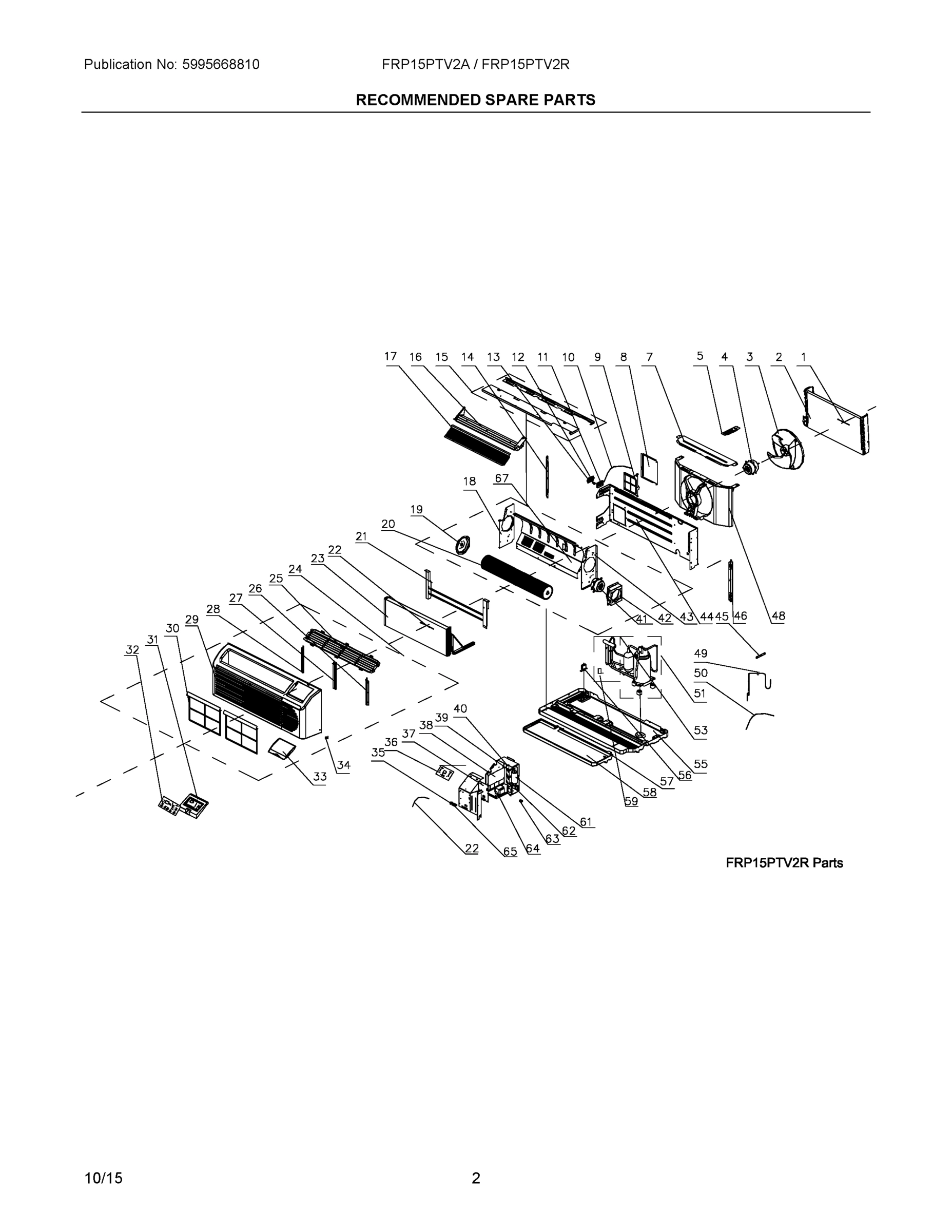 02 - RECOMMENDED SPARE PARTS