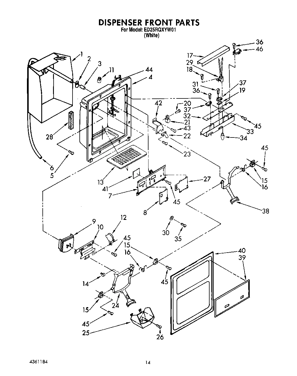 09 - DISPENSER FRONT