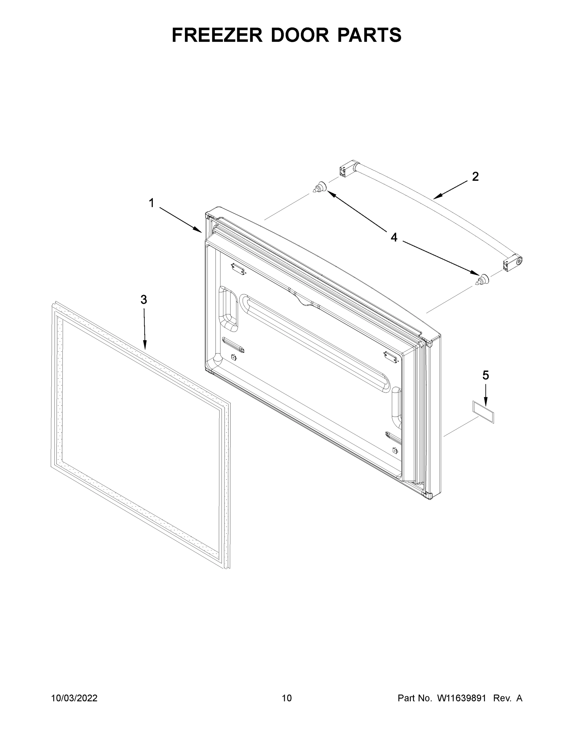 06 - FREEZER DOOR PARTS