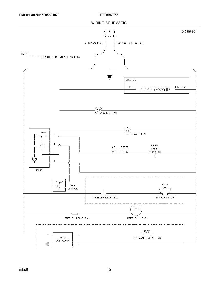 10 - WIRING SCHEMATIC
