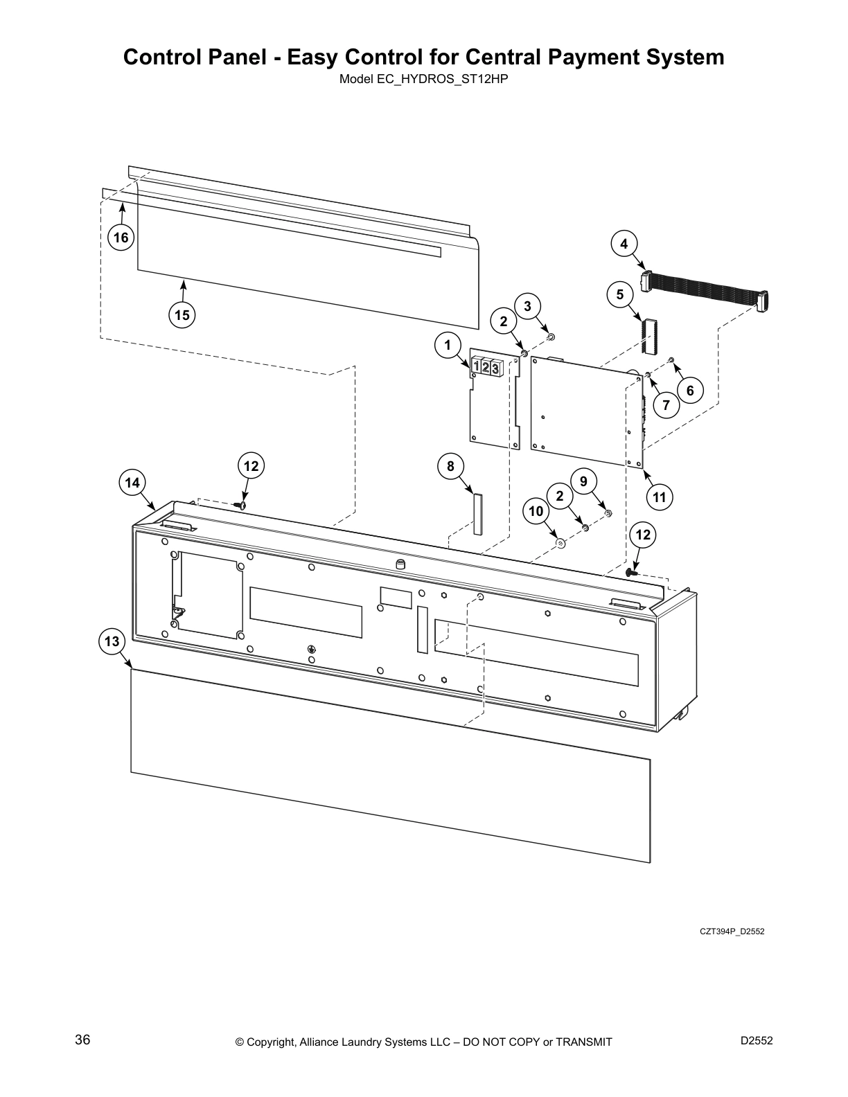 Control Panel - Easy Control for Central Payment System