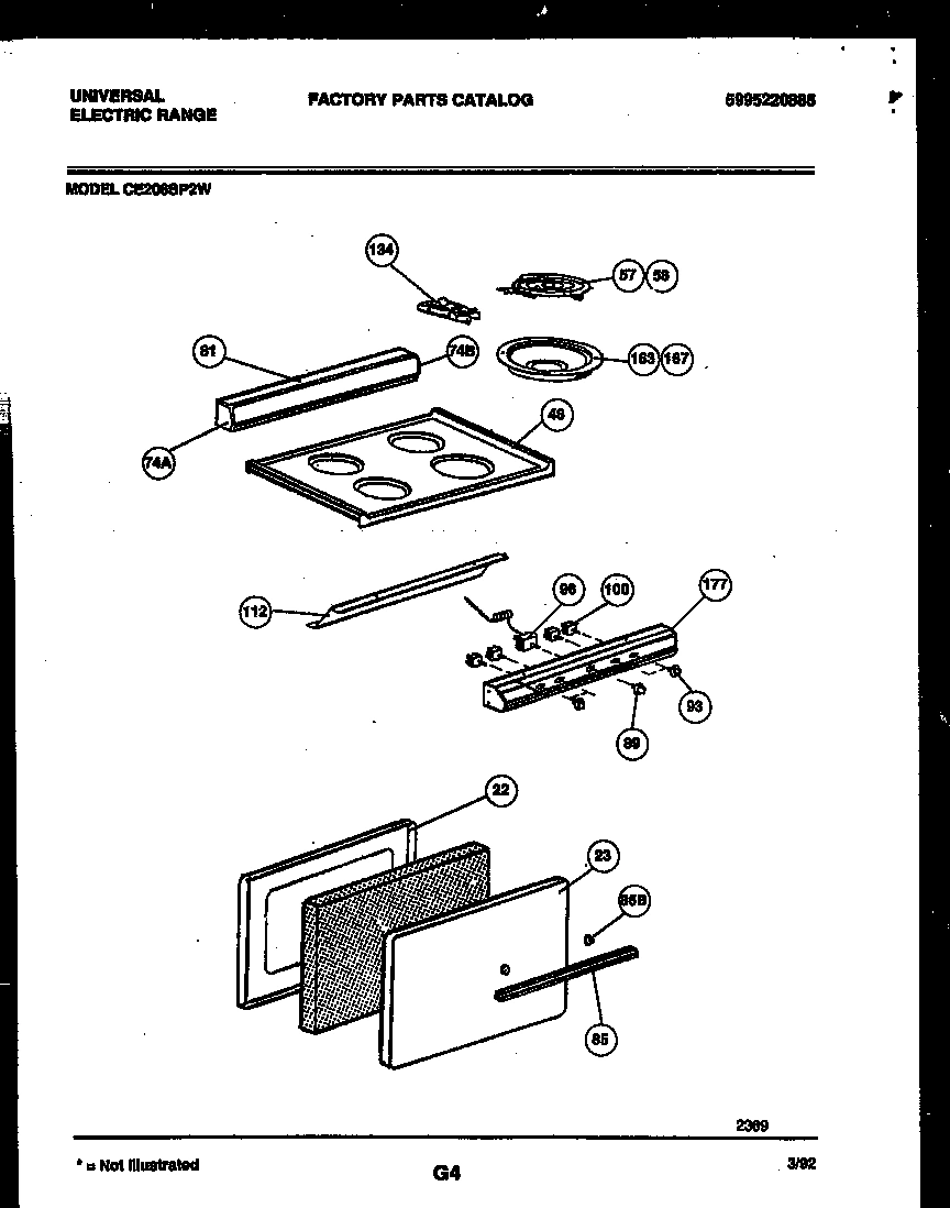 02 - COOKTOP AND DOOR PARTS