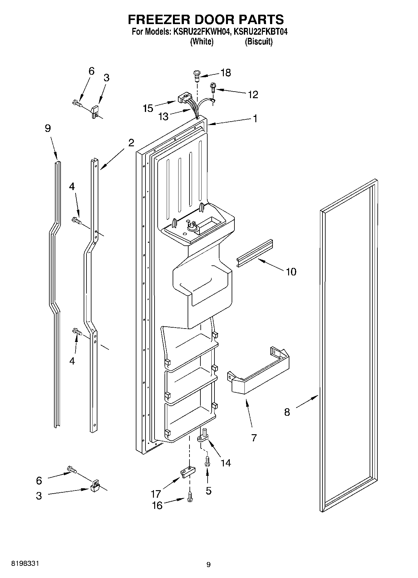 06 - FREEZER DOOR