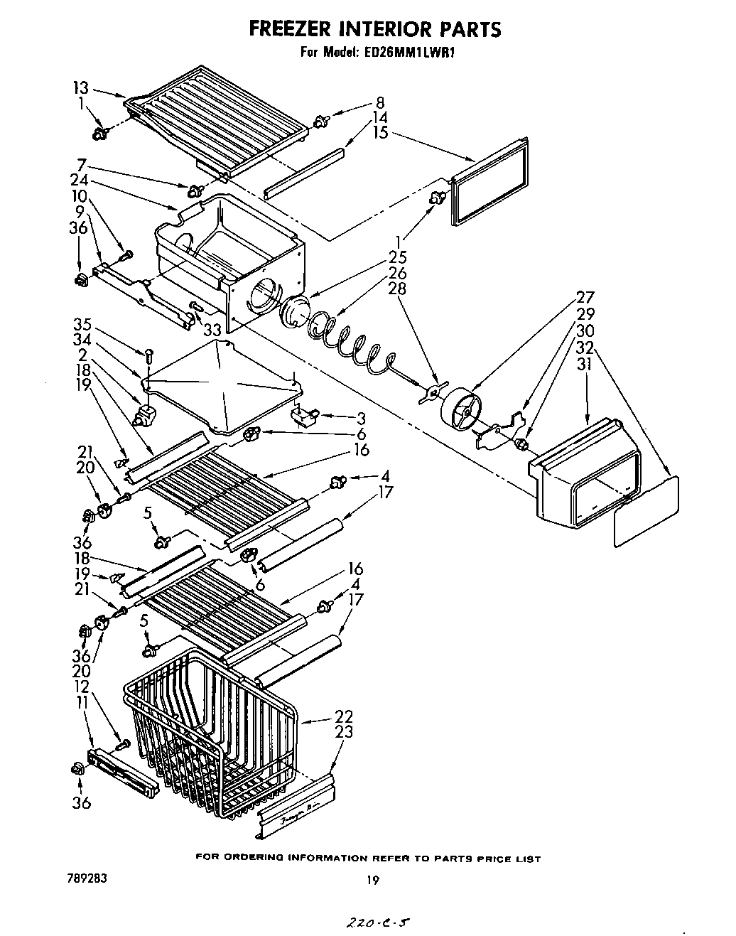 11 - FREEZER INTERIOR