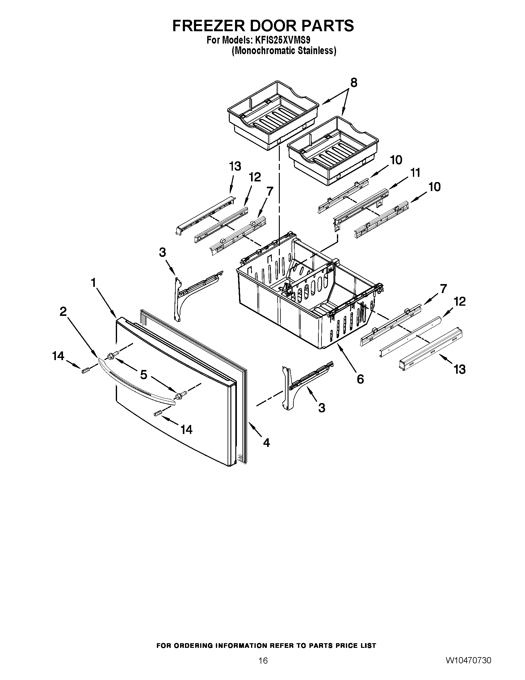 09 - FREEZER DOOR PARTS