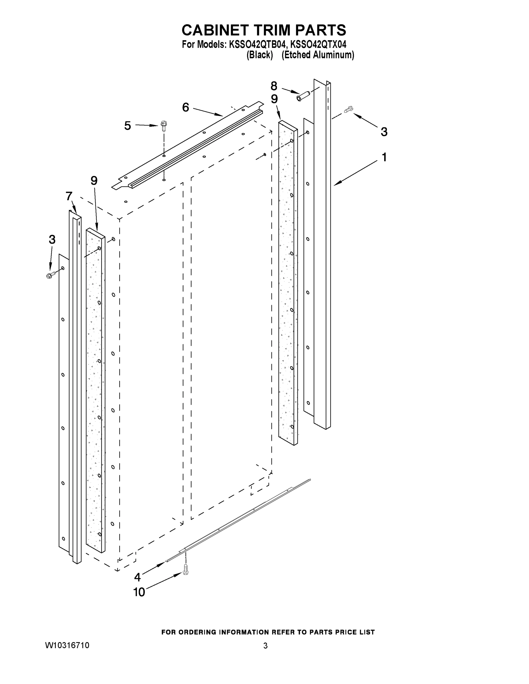 02 - CABINET TRIM PARTS