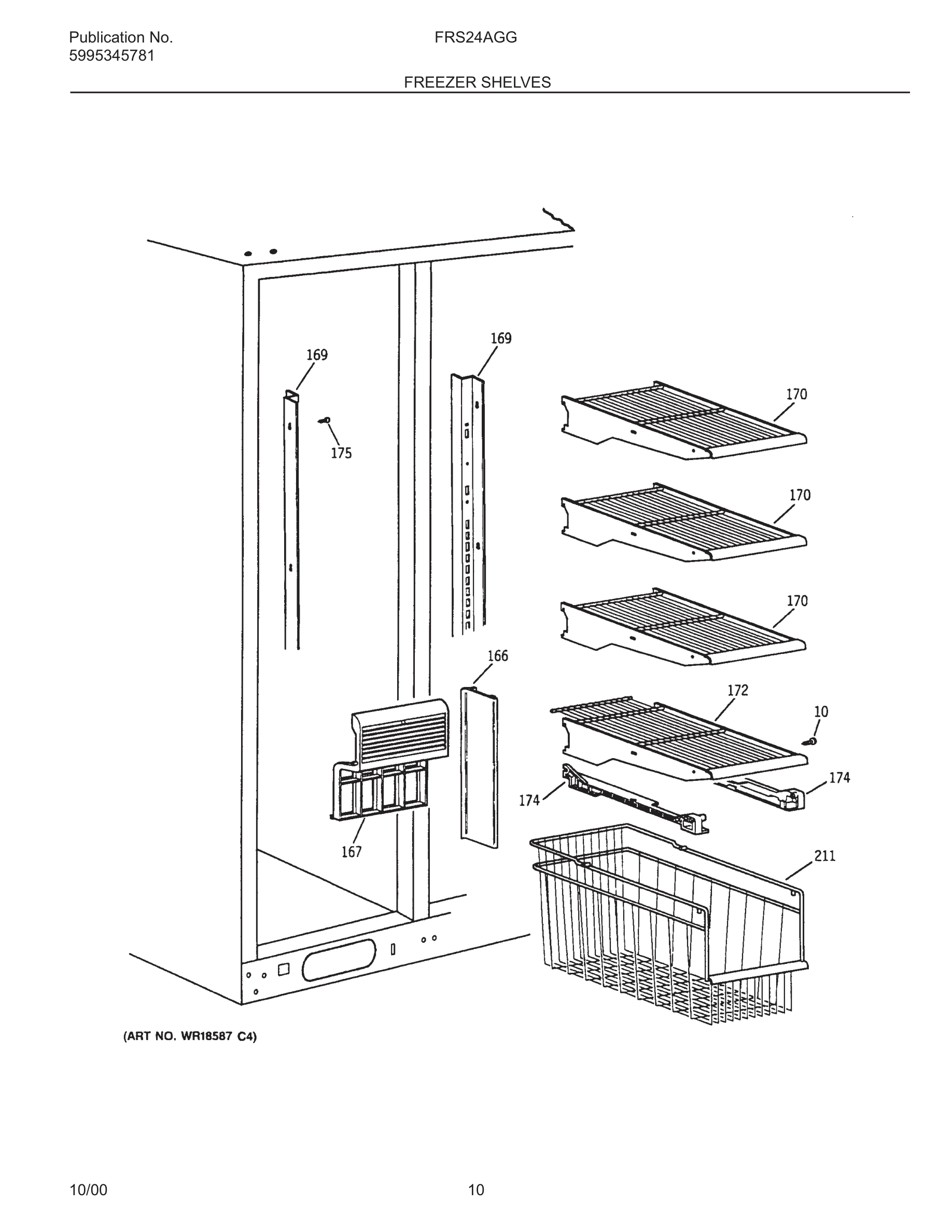 11 - FREEZER SHELVES