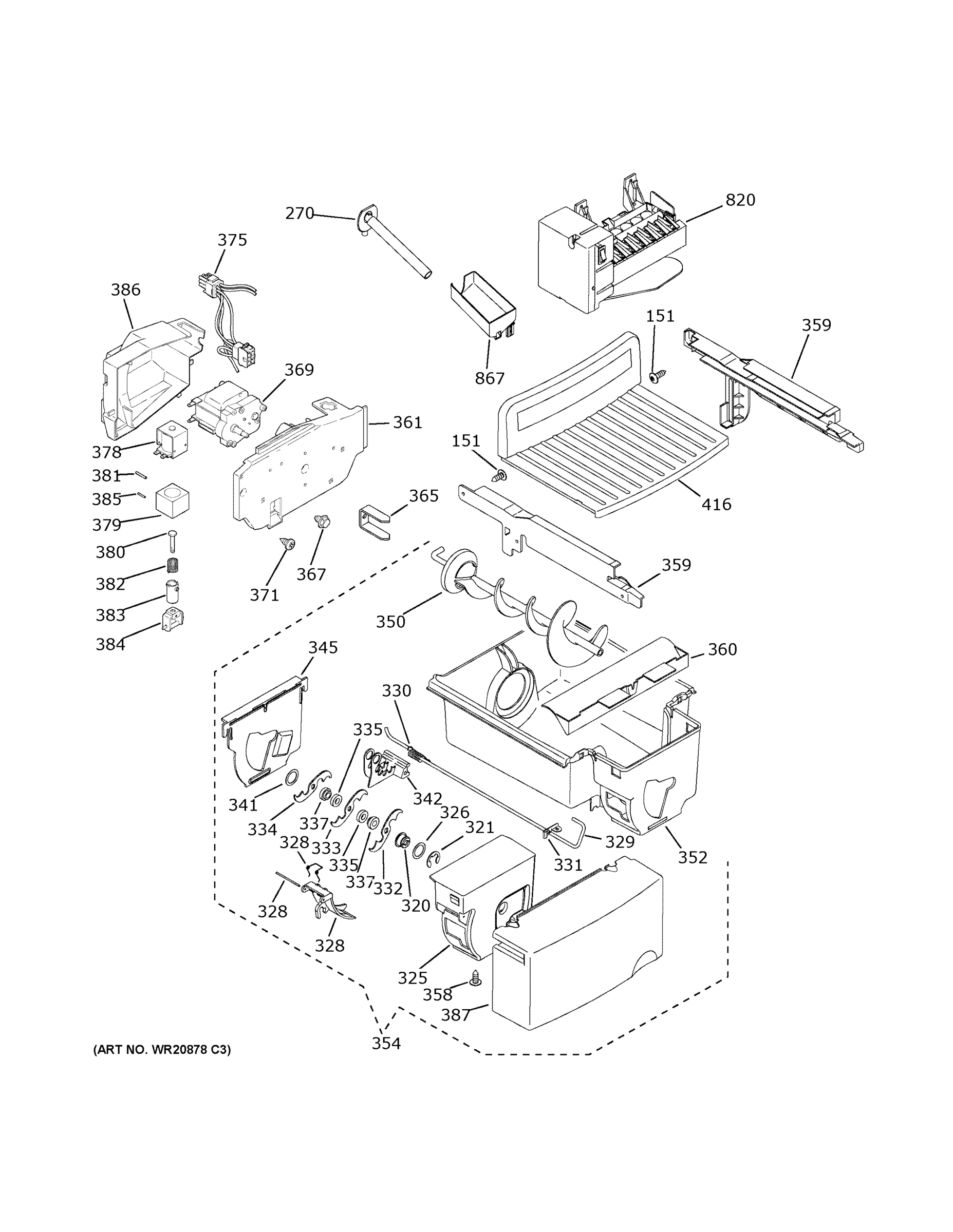 ICE MAKER & DISPENSER