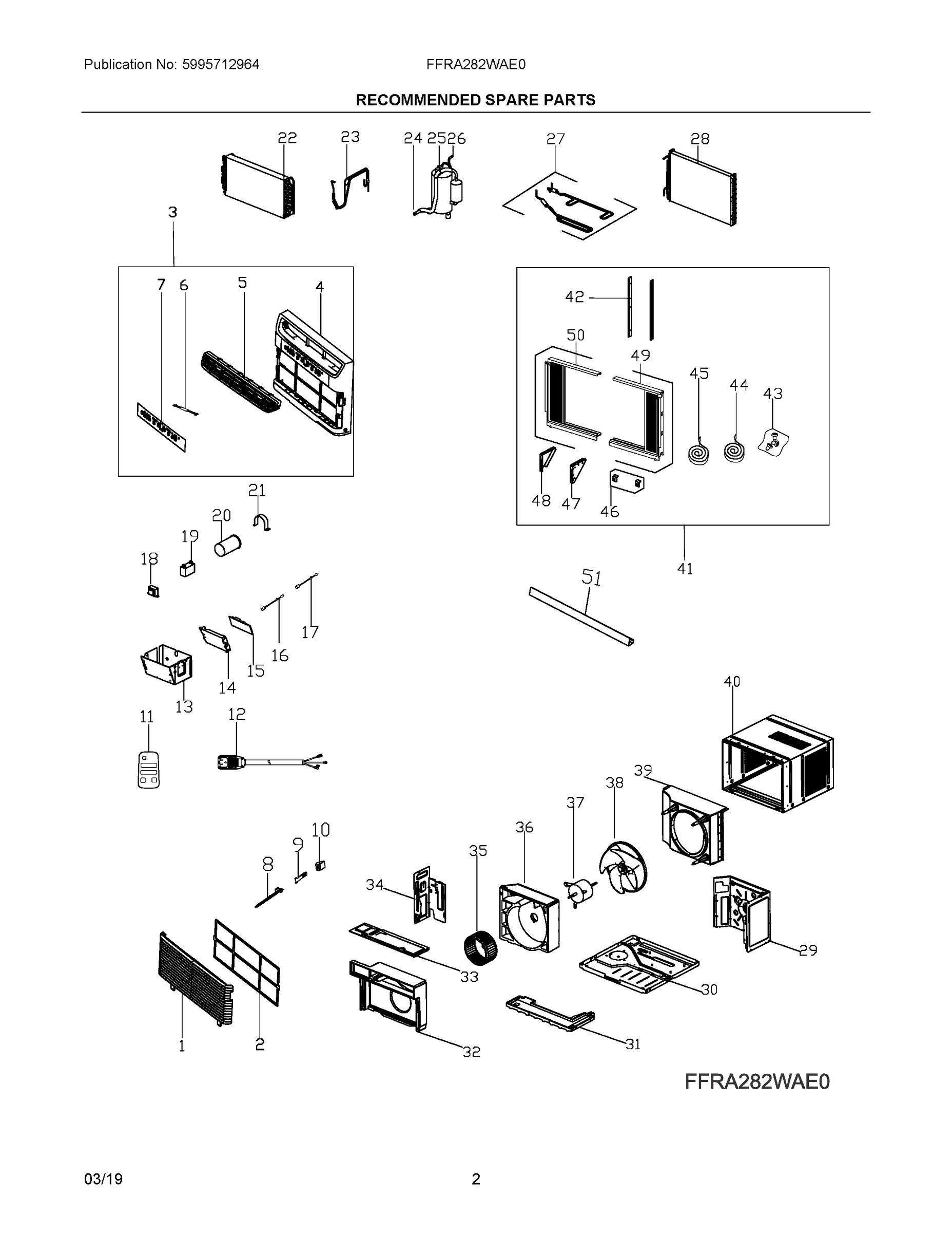 02 - RECOMMENDED SPARE PARTS