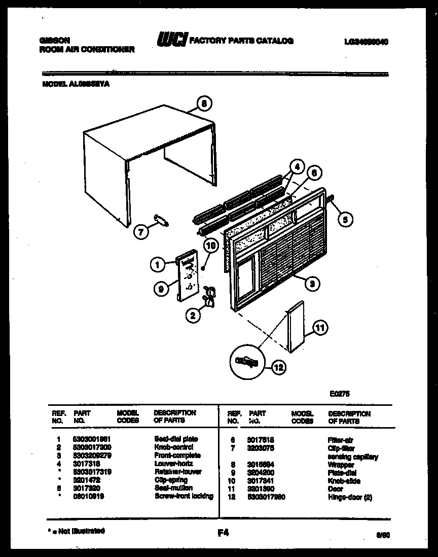 02 - CABINET PARTS