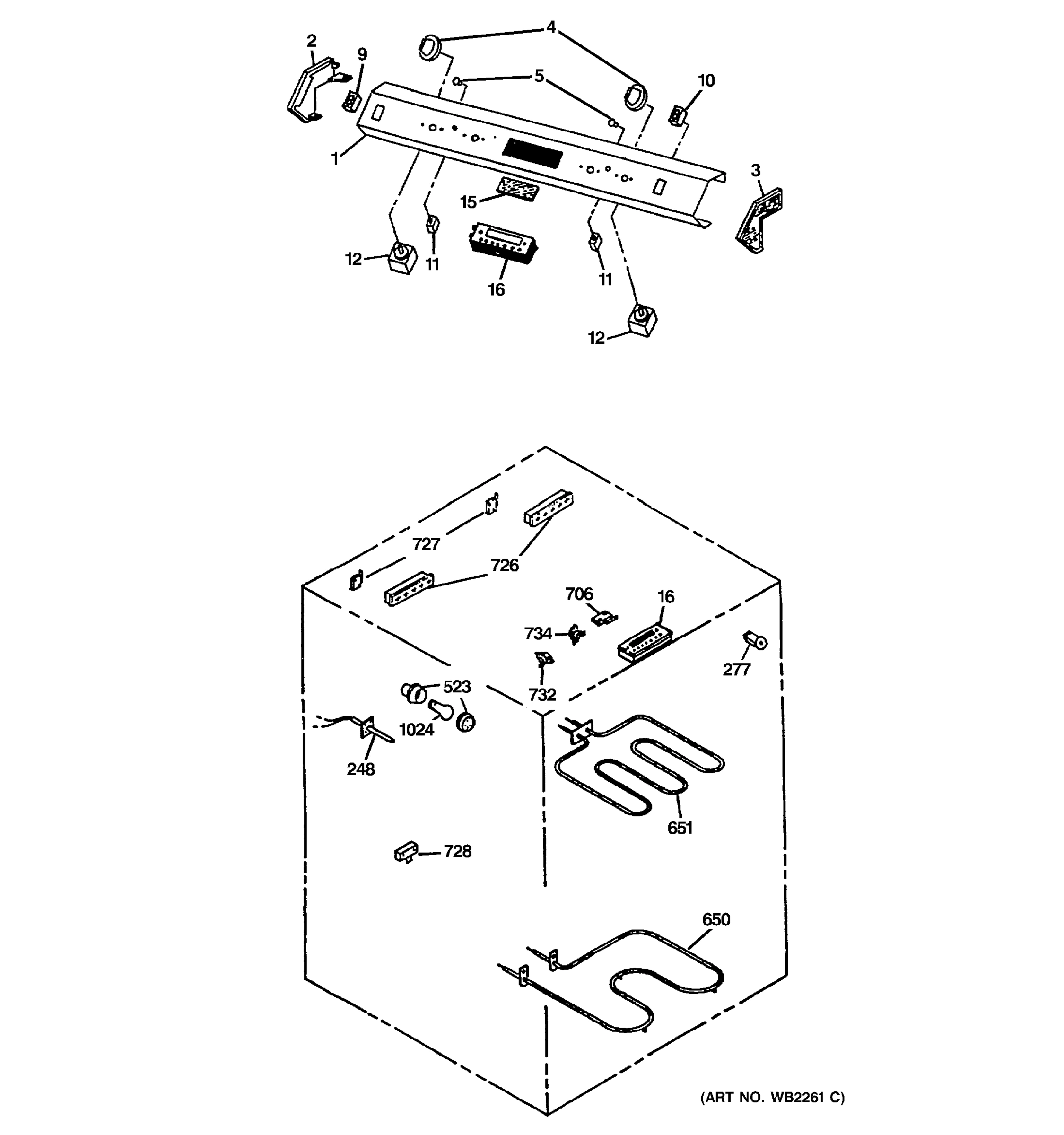 CONTROL PANEL & ELECTRICAL COMPONENTS