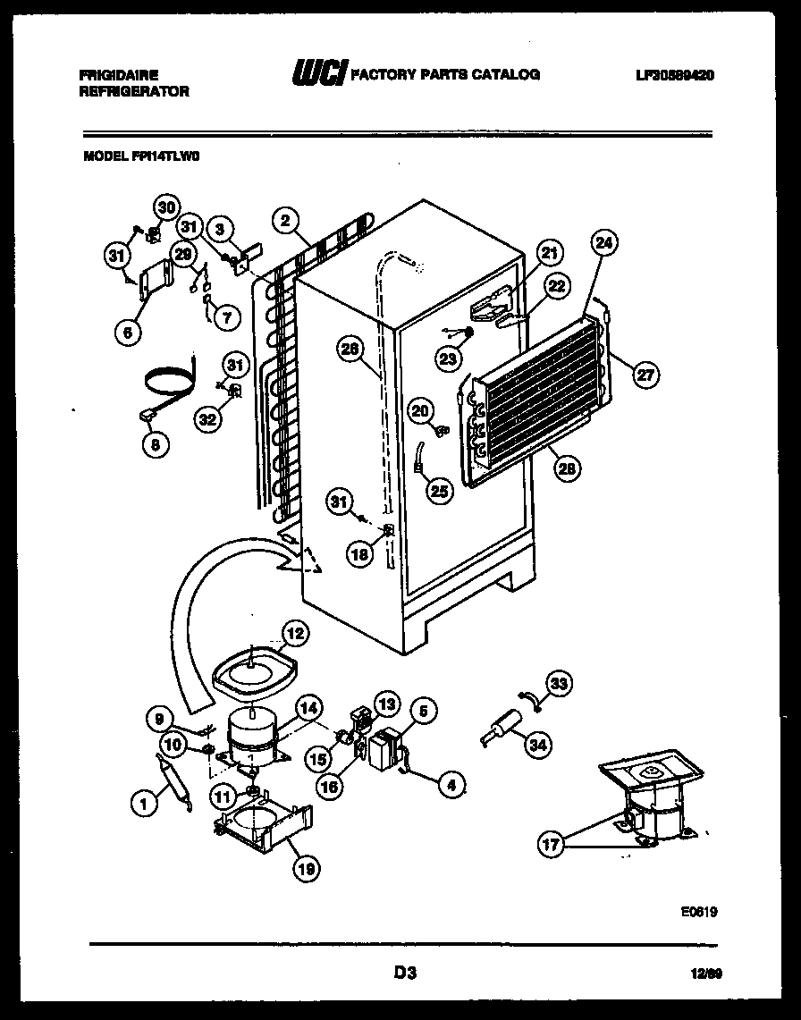 05 - SYSTEM AND AUTOMATIC DEFROST PARTS