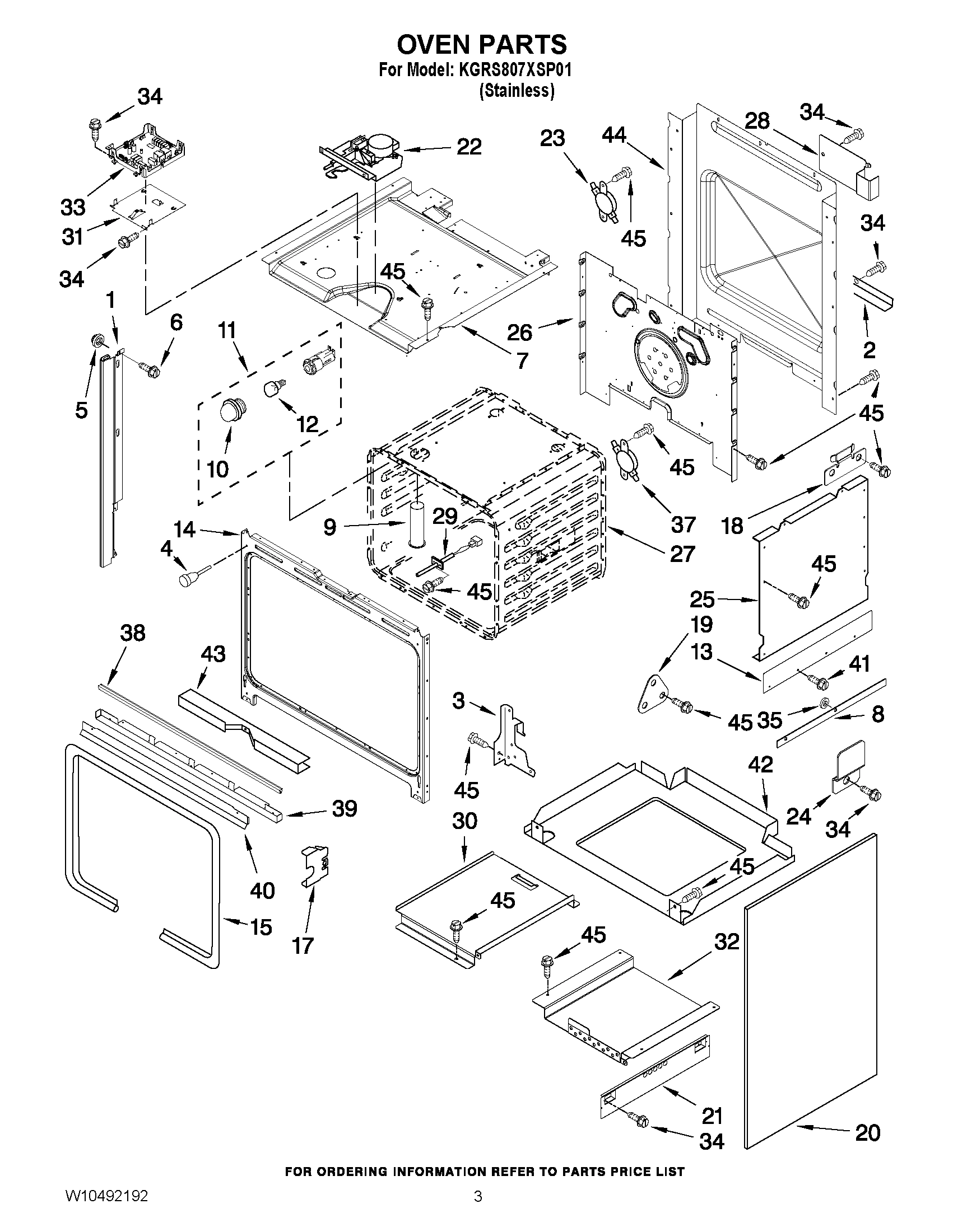 02 - OVEN PARTS