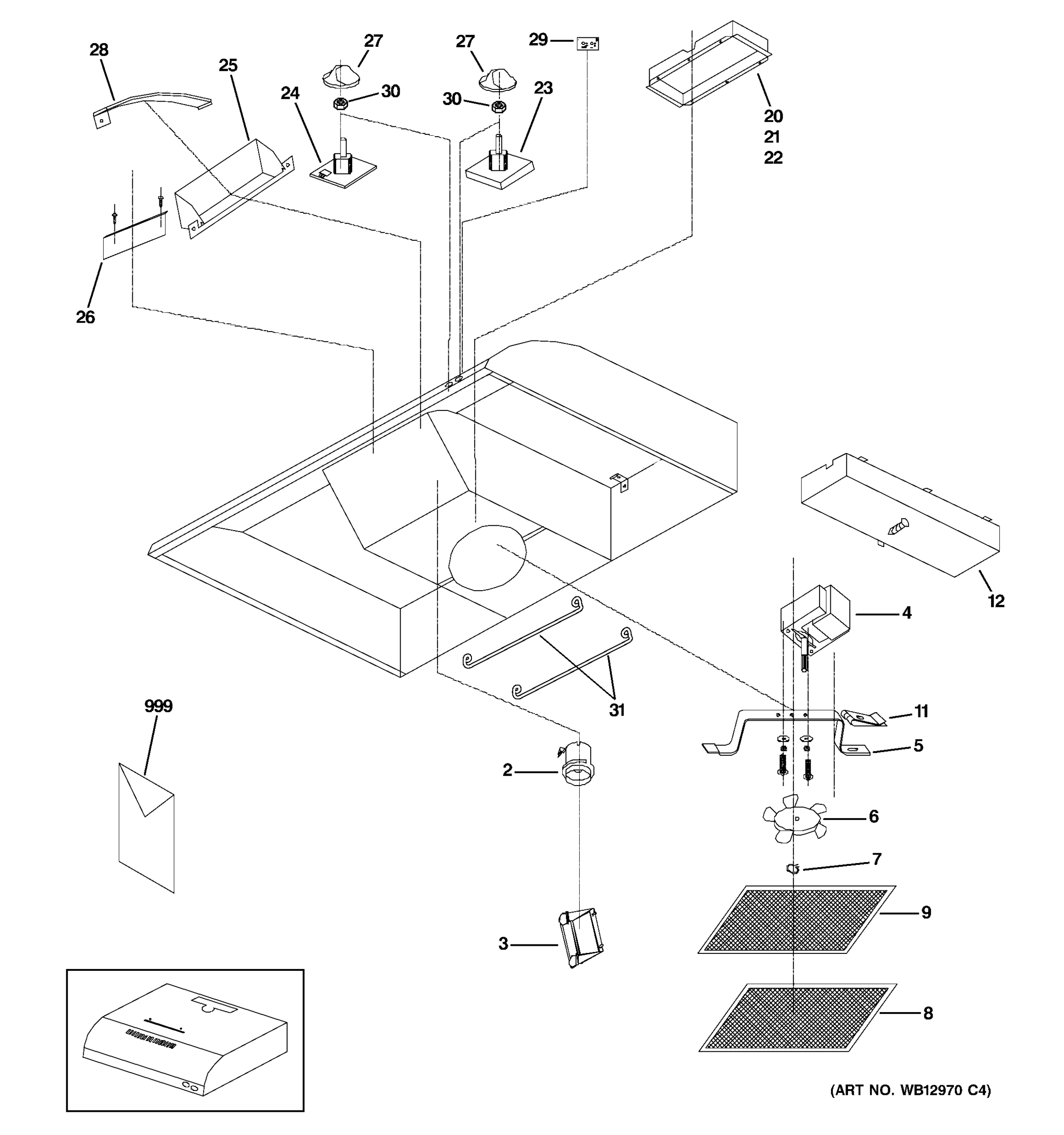 HOOD PARTS