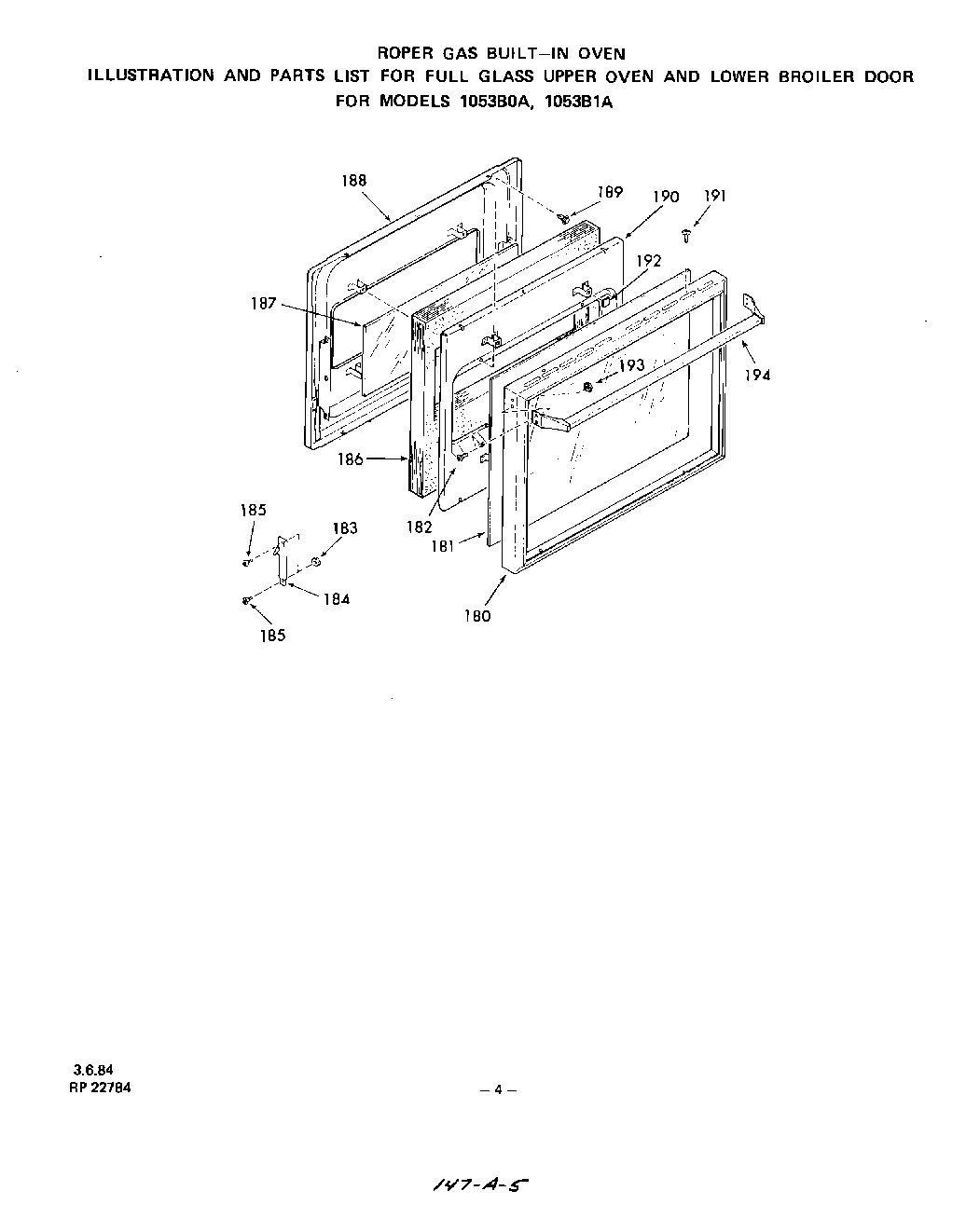 04 - FULL GLASS UPPER OVEN AND LOWER BROILER