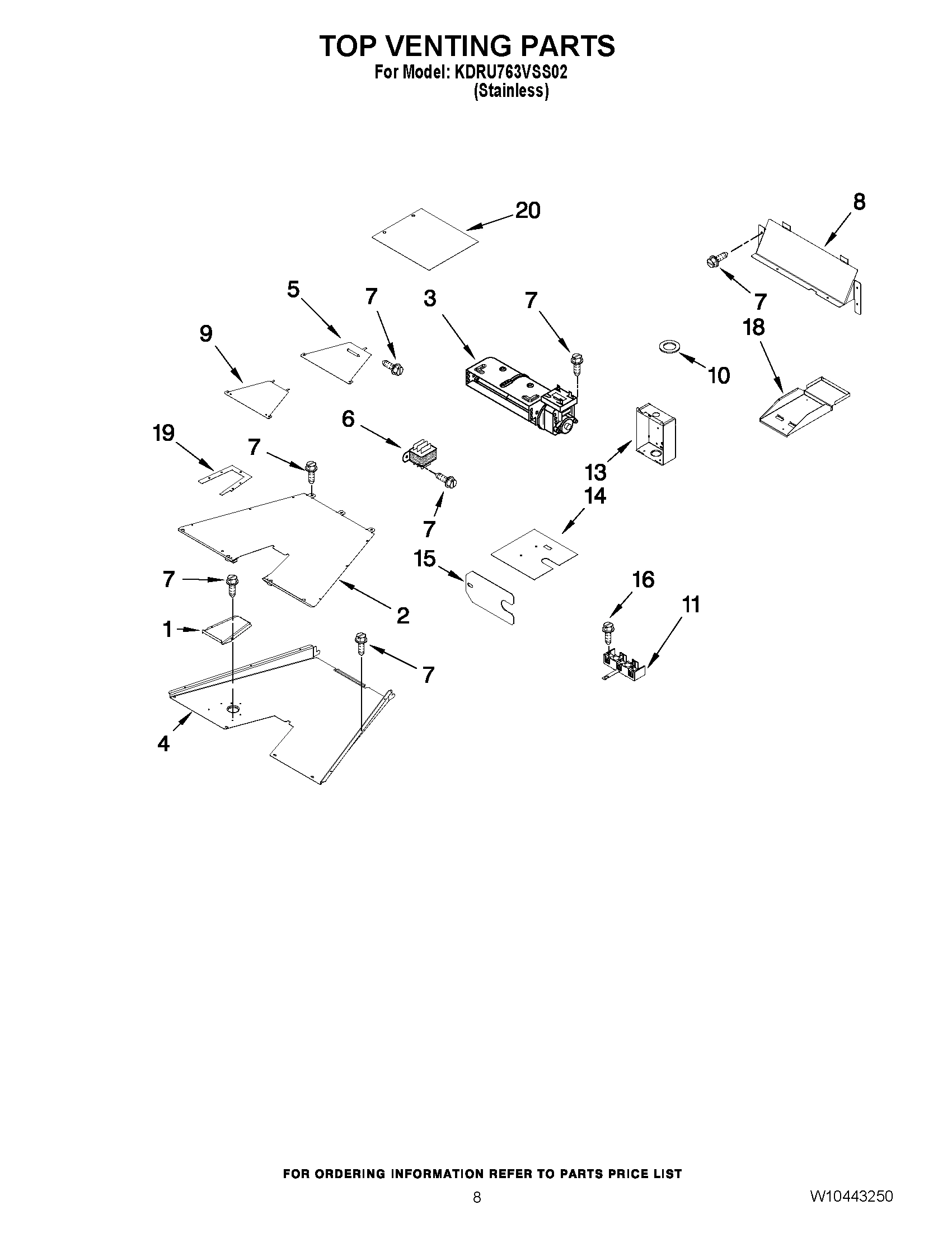 05 - TOP VENTING PARTS
