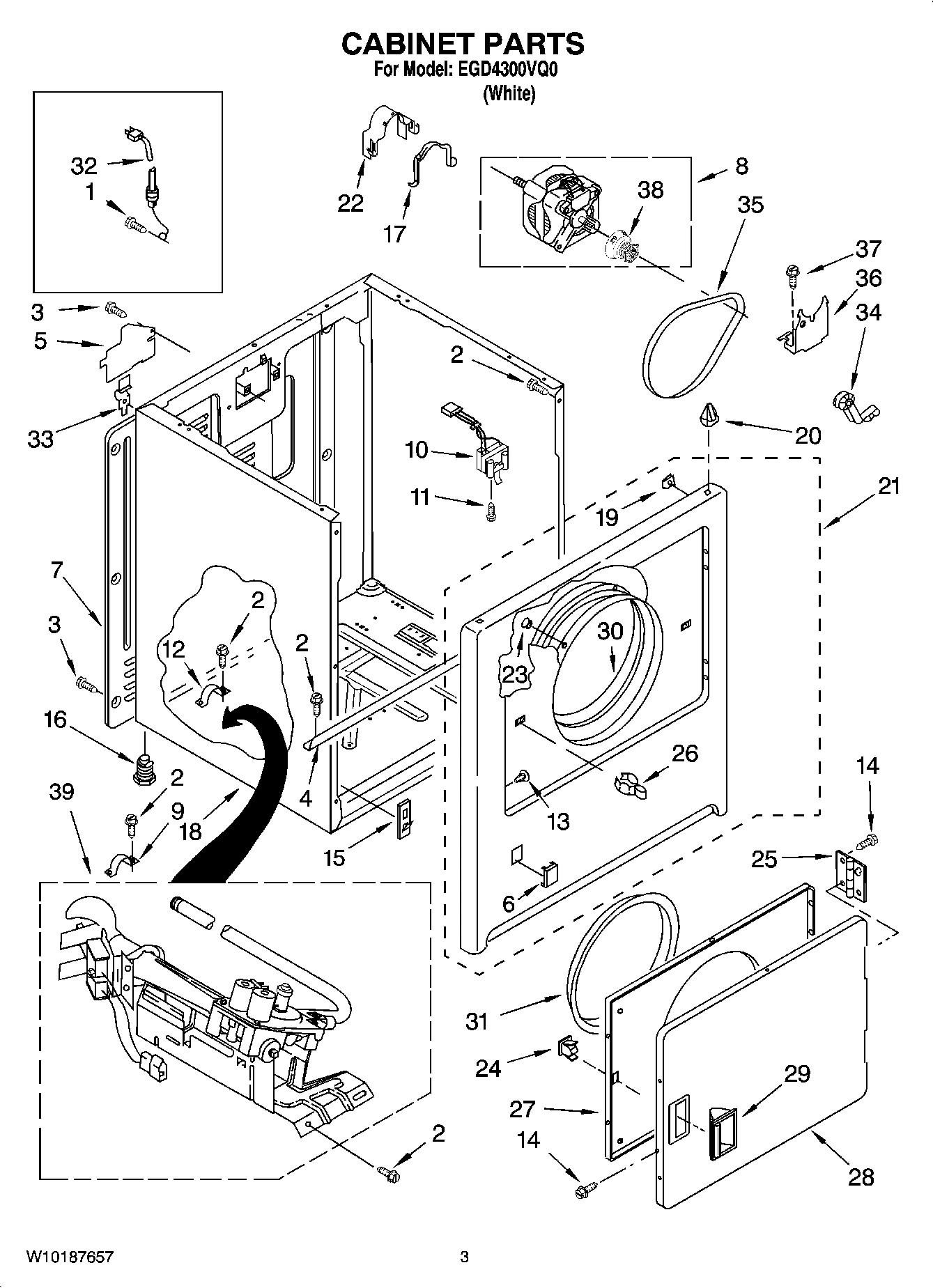 02 - CABINET PARTS