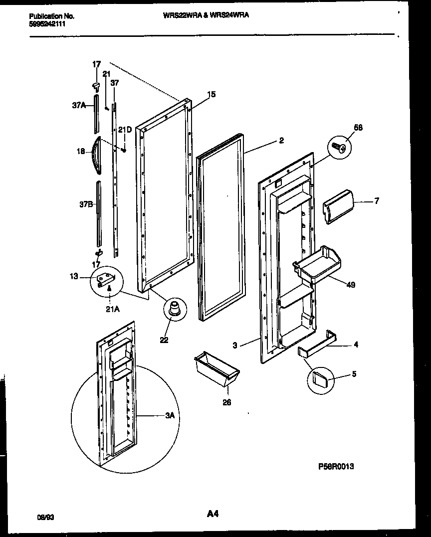03 - REFRIGERATOR DOOR PARTS