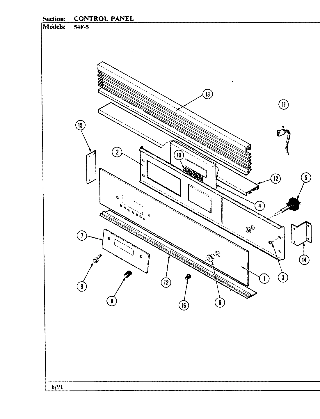02 - CONTROL PANEL (54F-5TKXW)