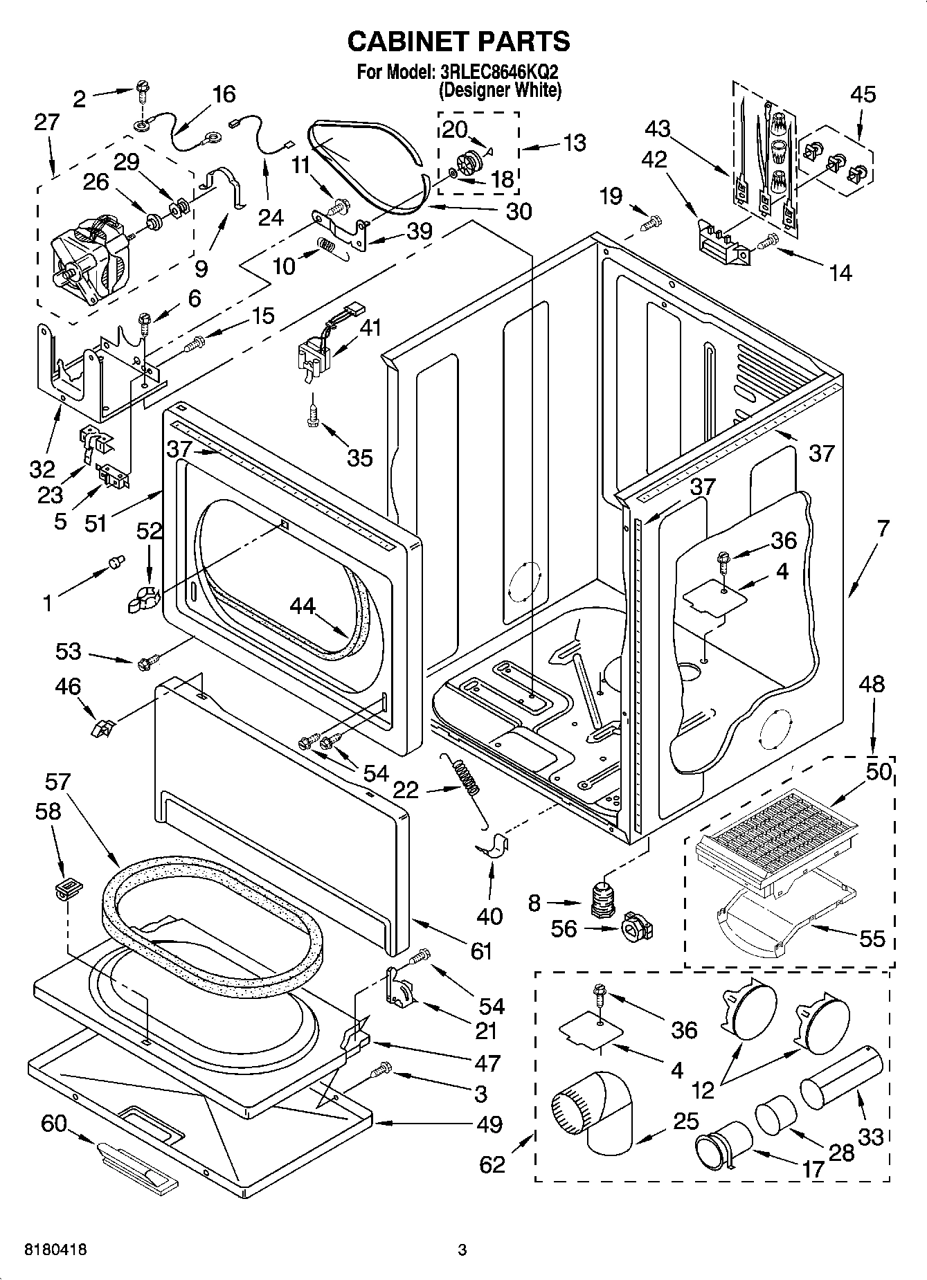 02 - CABINET PARTS