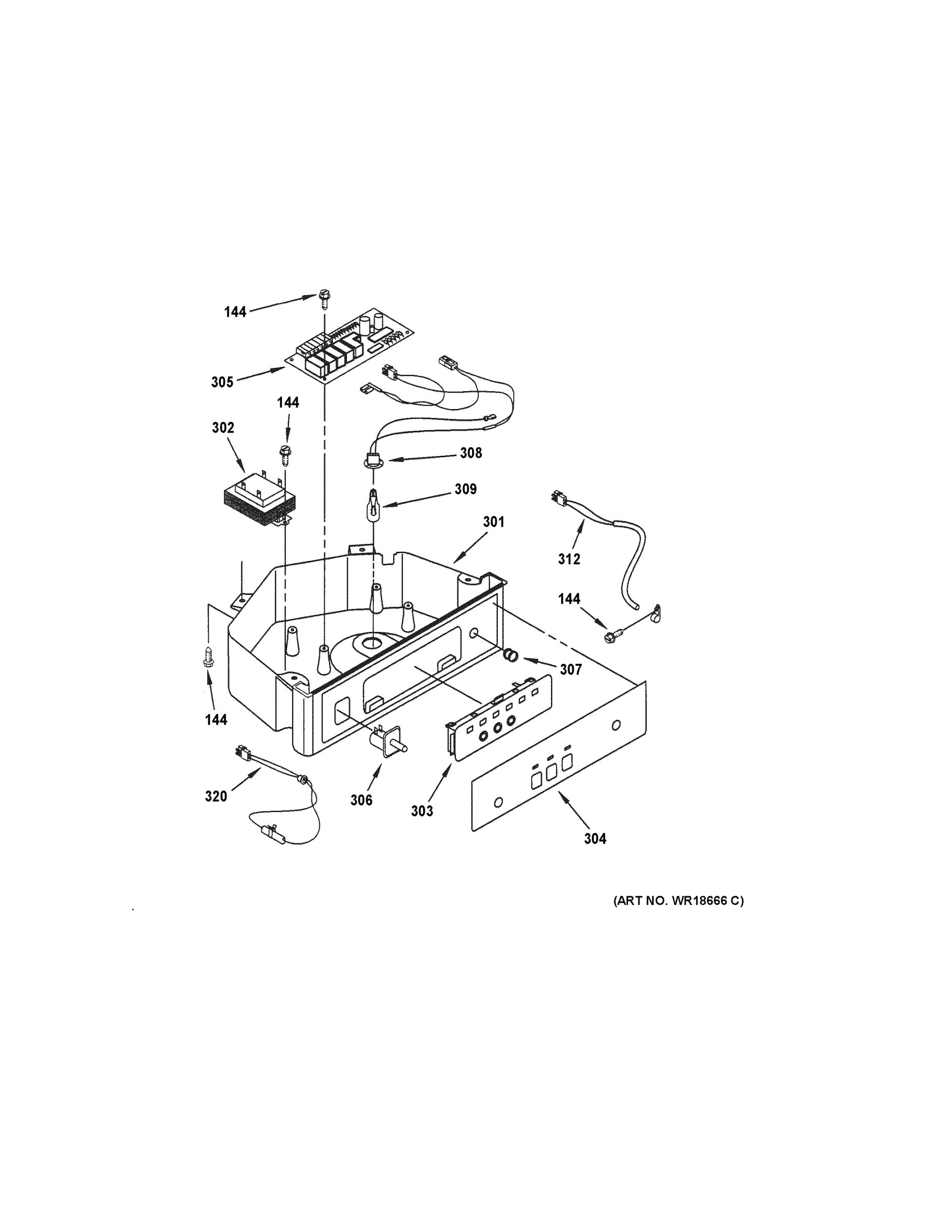 CONTROL PANEL PARTS