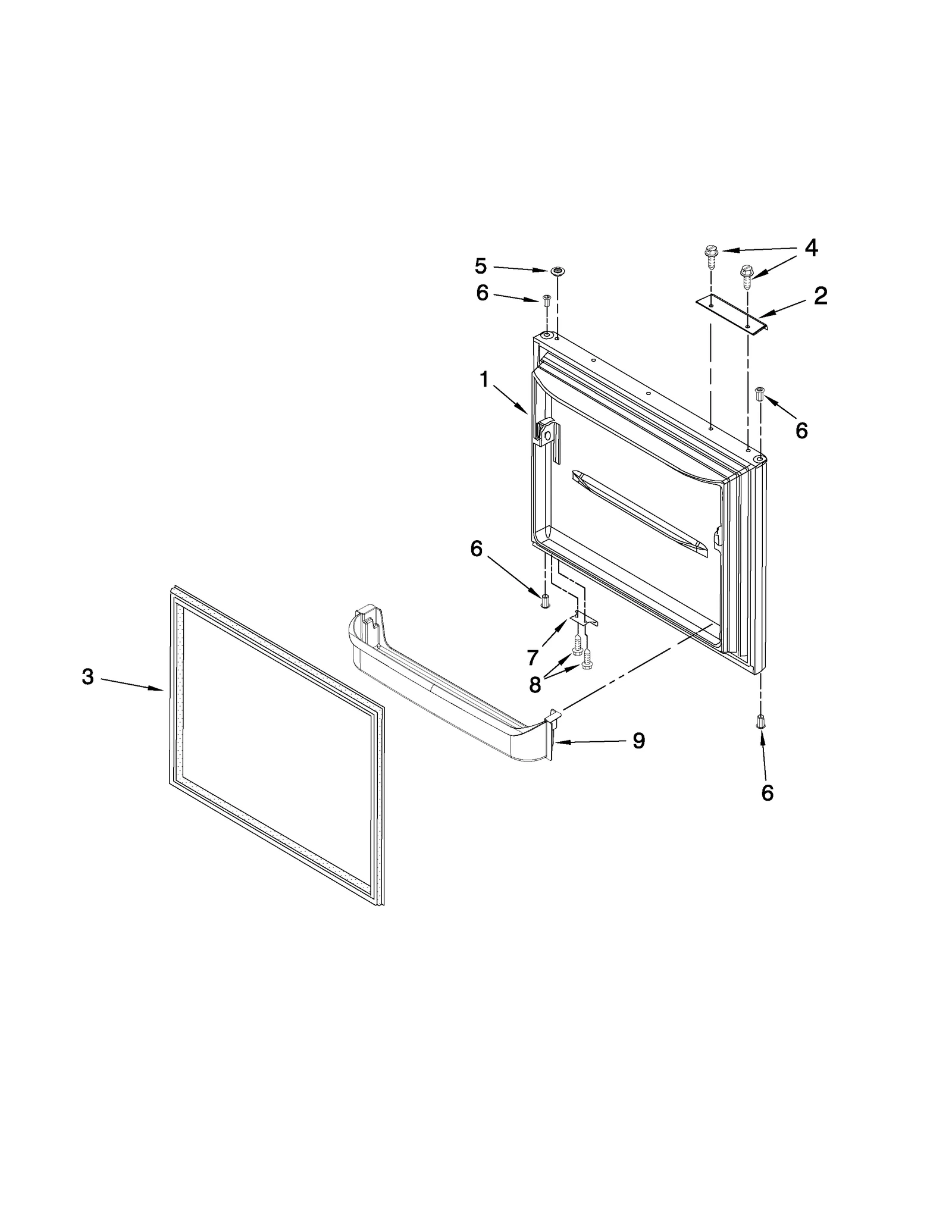 FREEZER DOOR PARTS