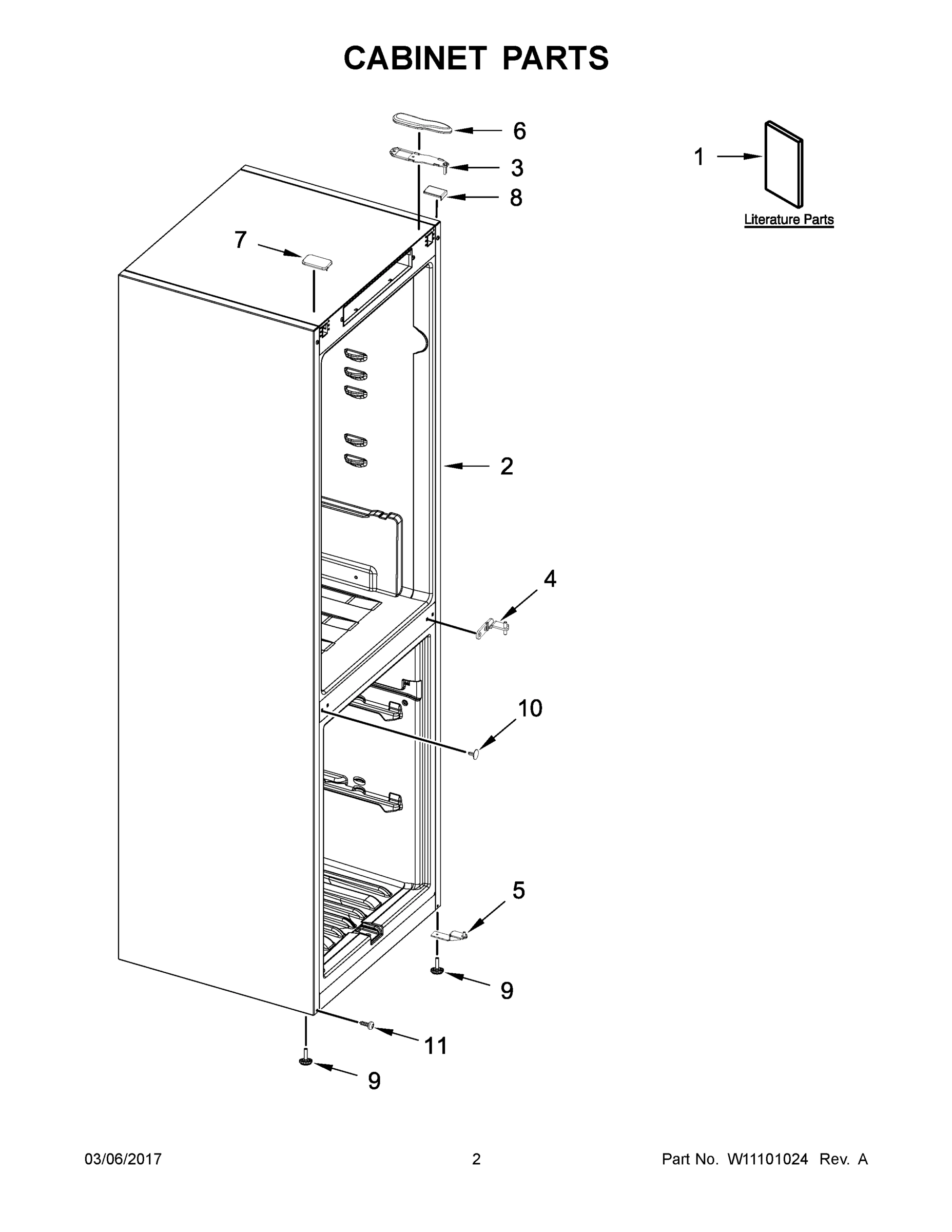 02 - CABINET PARTS
