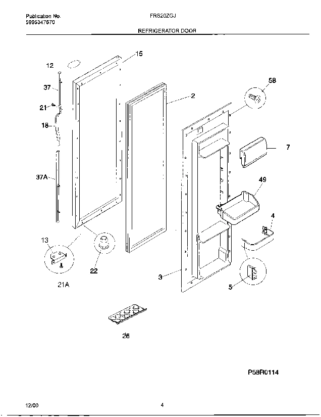 04 - REFRIGERATOR DOOR