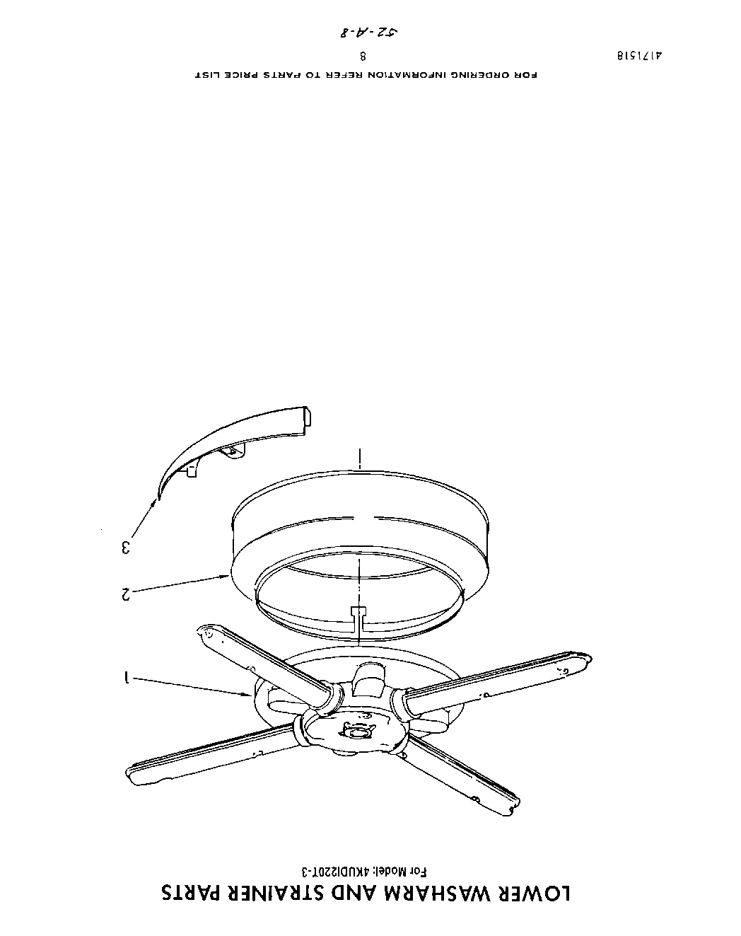06 - LOWER WASHARM AND STRAINER
