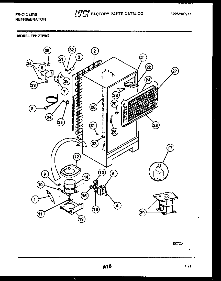 06 - SYSTEM AND AUTOMATIC DEFROST PARTS