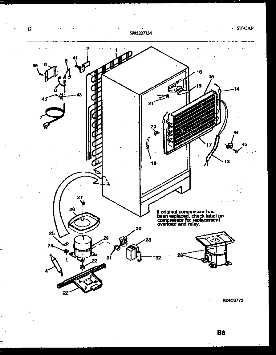 07 - SYSTEM AND AUTOMATIC DEFROST PARTS