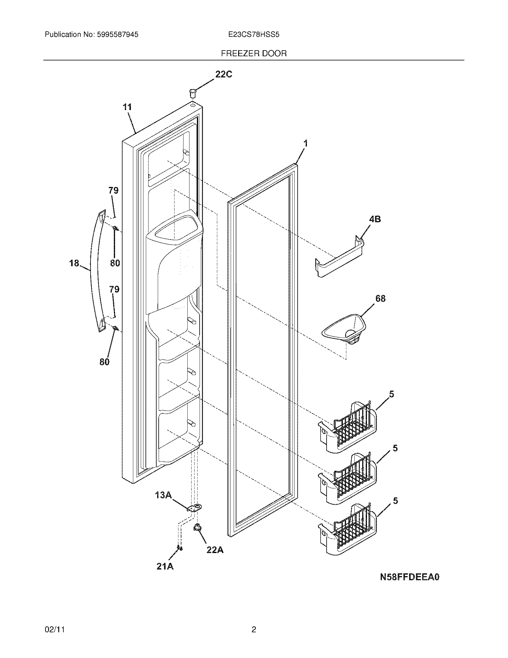 03 - FREEZER DOOR