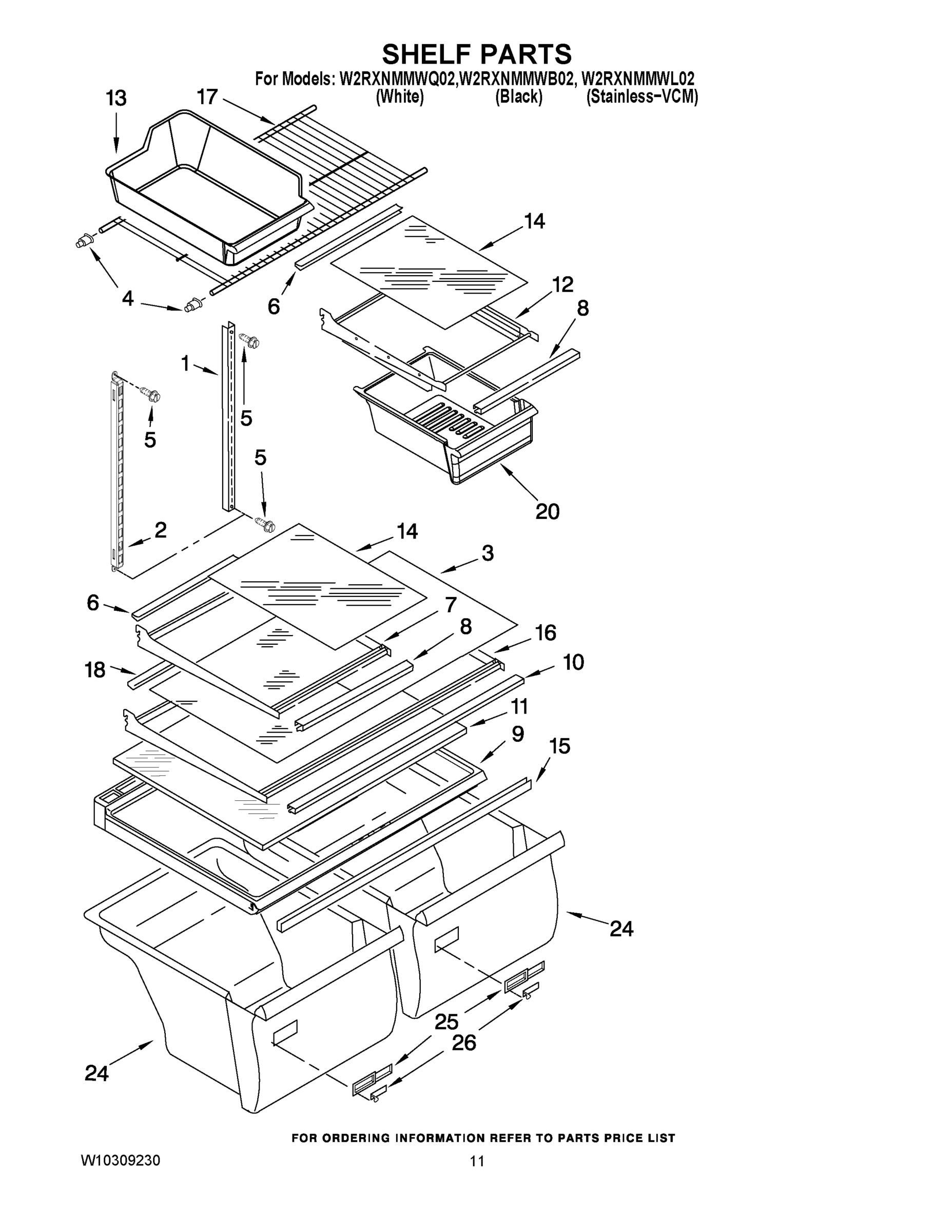 06 - SHELF PARTS