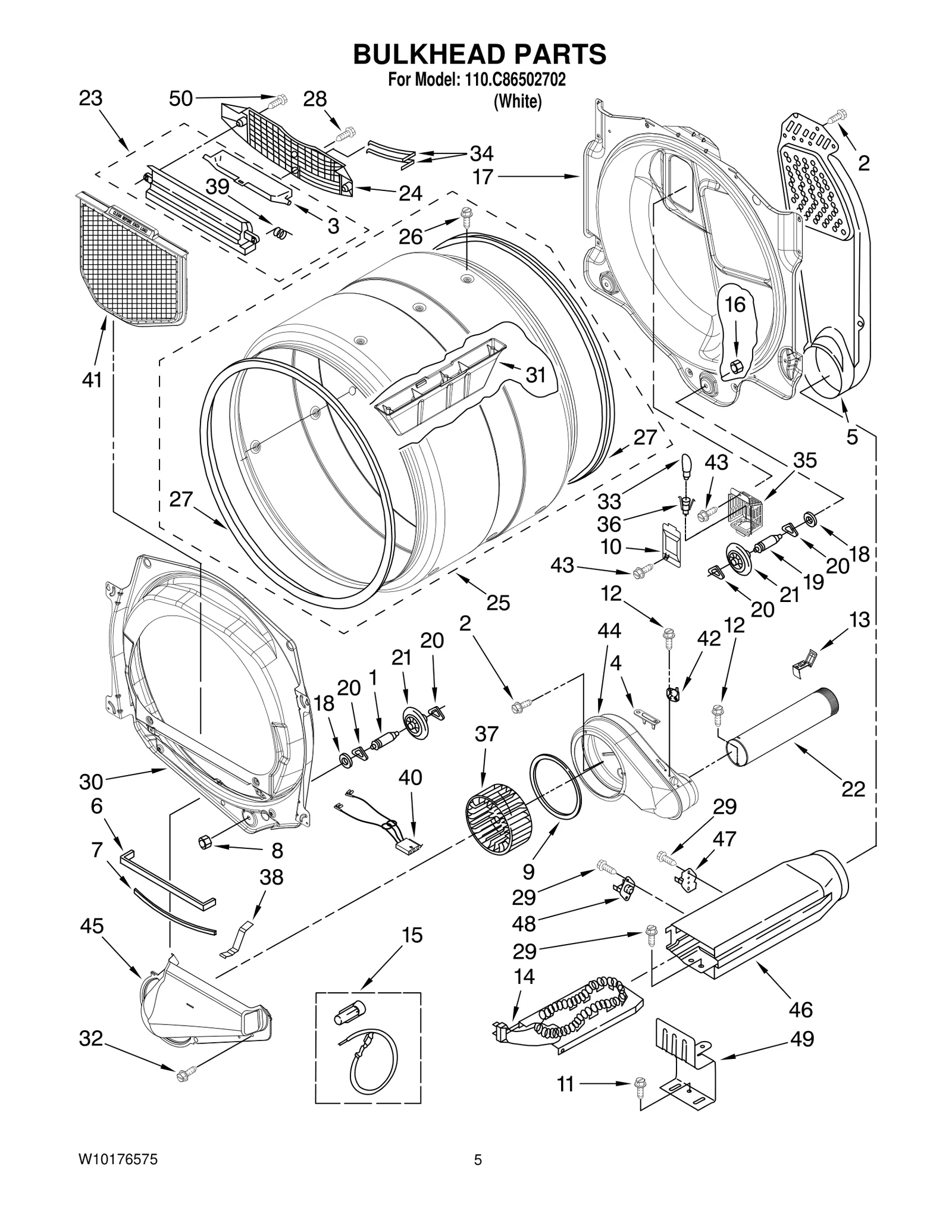 BULKHEAD PARTS