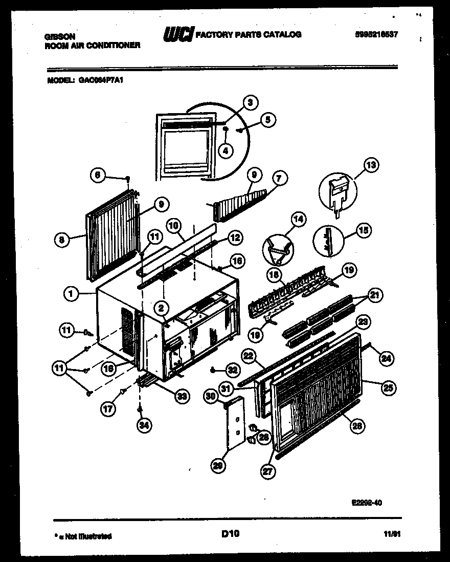 02 - CABINET PARTS