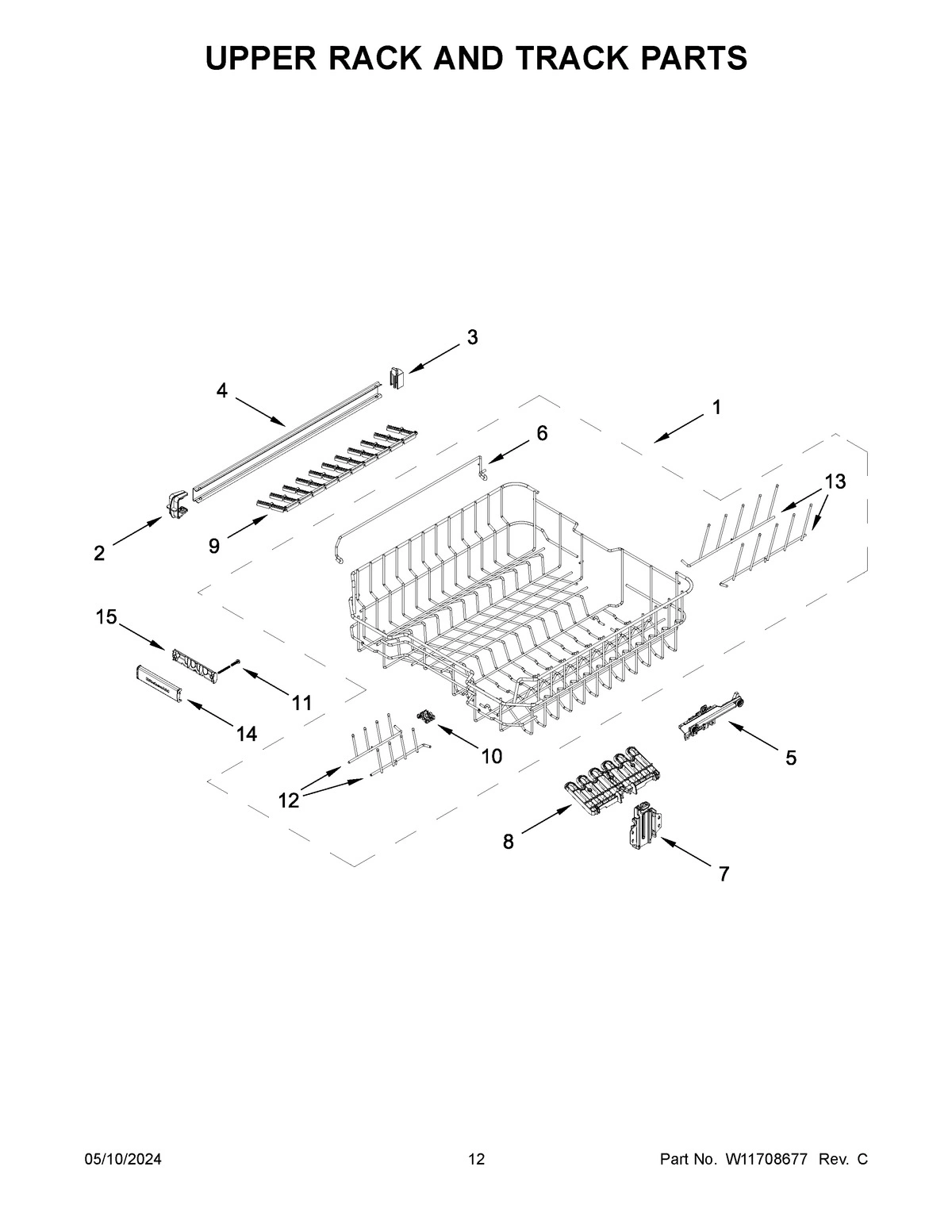 07 - UPPER RACK AND TRACK PARTS