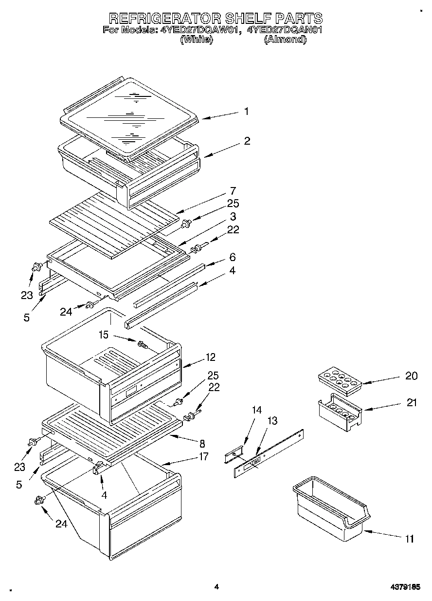 03 - REFRIGERATOR SHELF