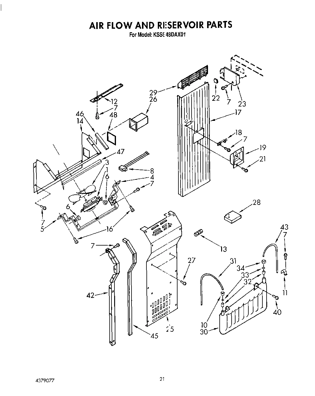 15 - AIR FLOW AND RESERVOIR