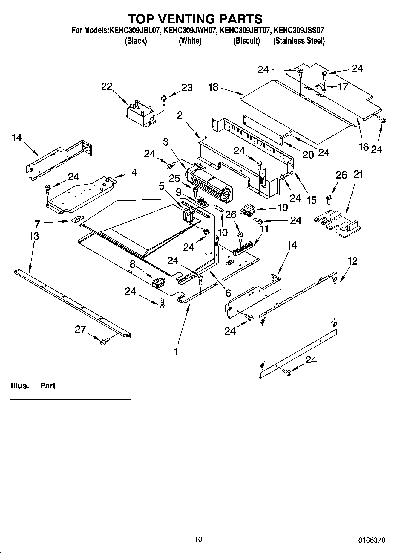 08 - TOP VENTING PARTS