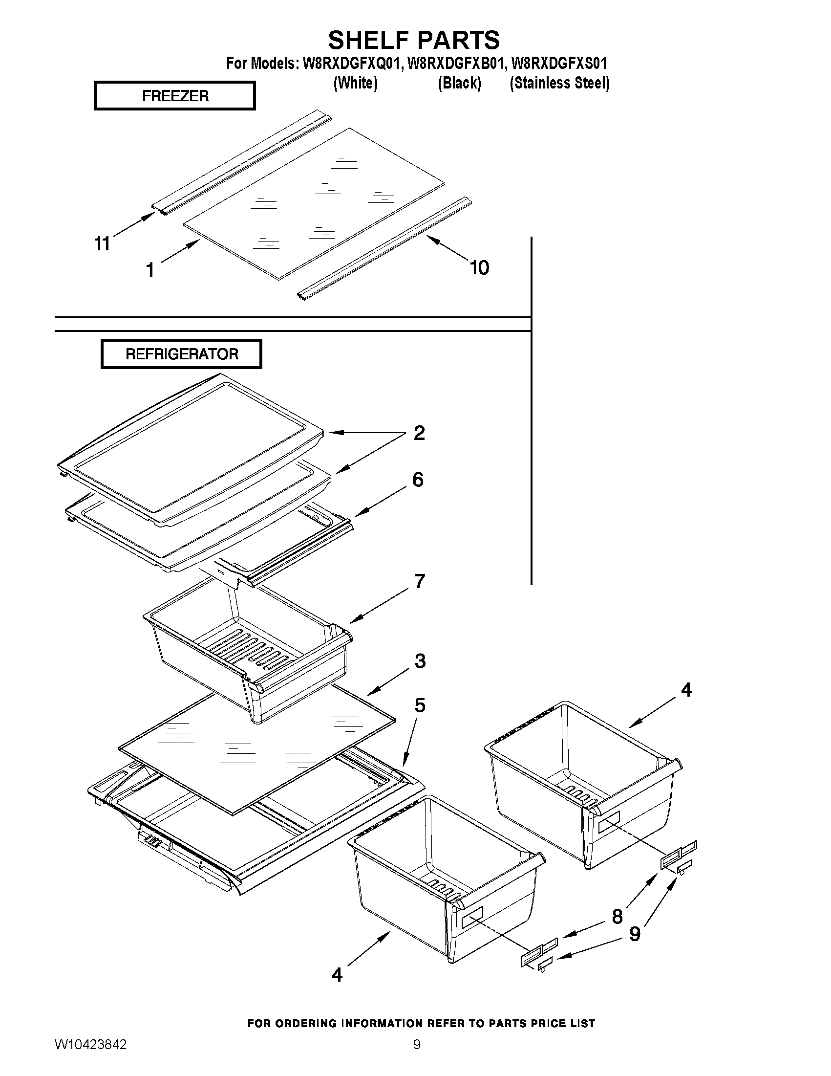 05 - SHELF PARTS